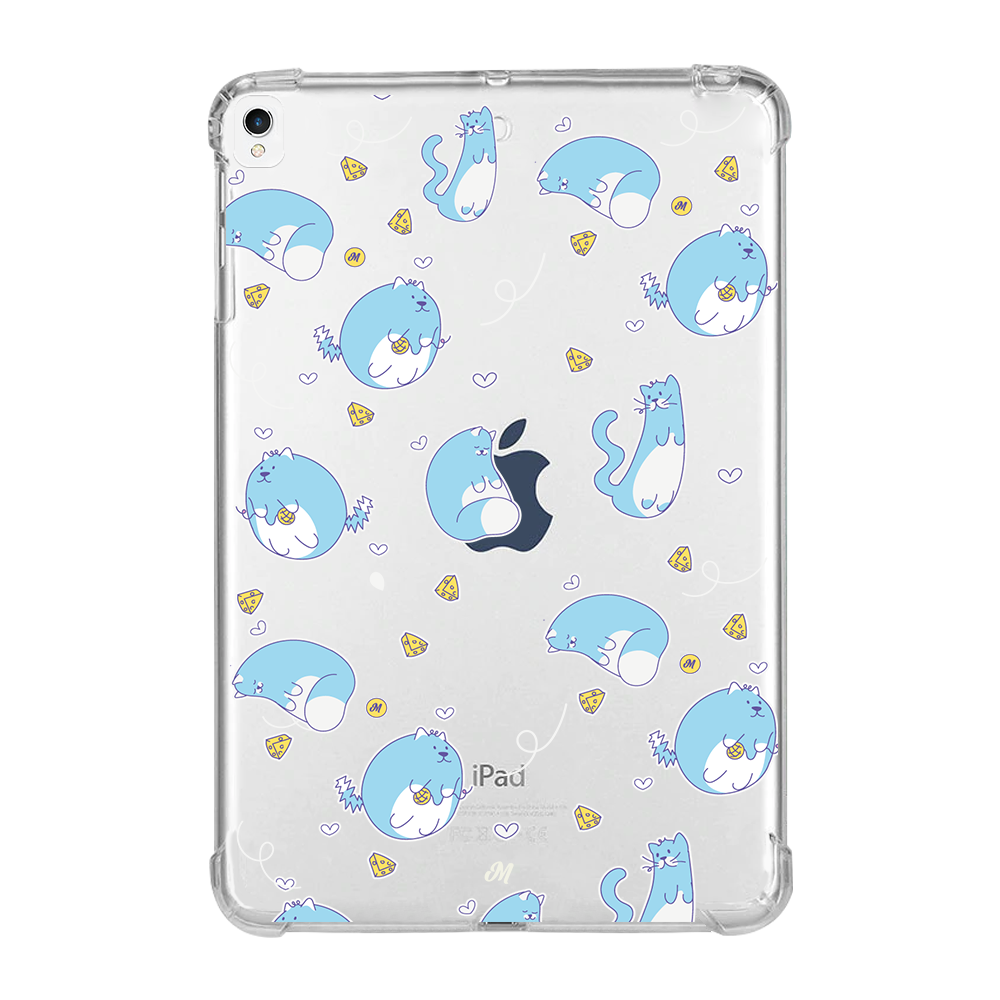 Gatos azules iPad Case - Mandala Cases