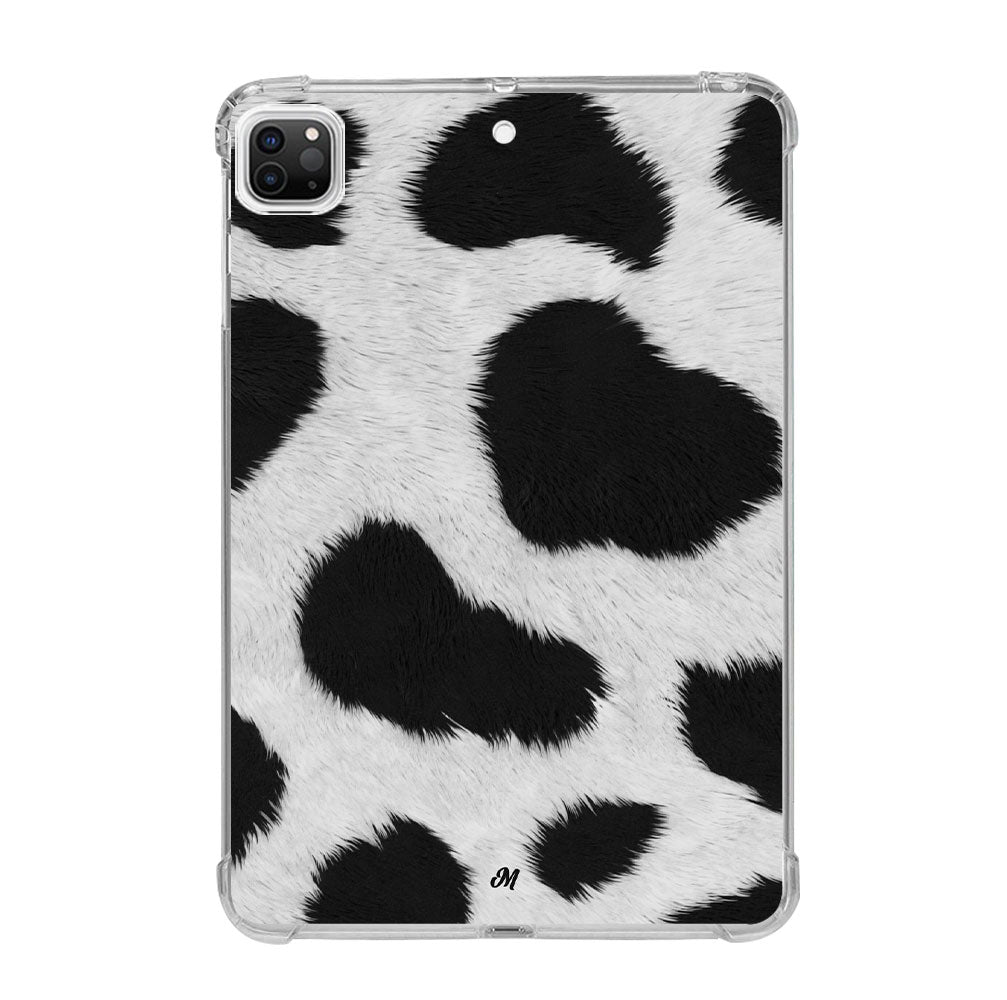 Vaca fluffy iPad Case - Mandala Cases 