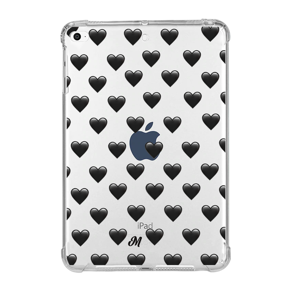 Corazón Negro iPad Case - Mandala Cases