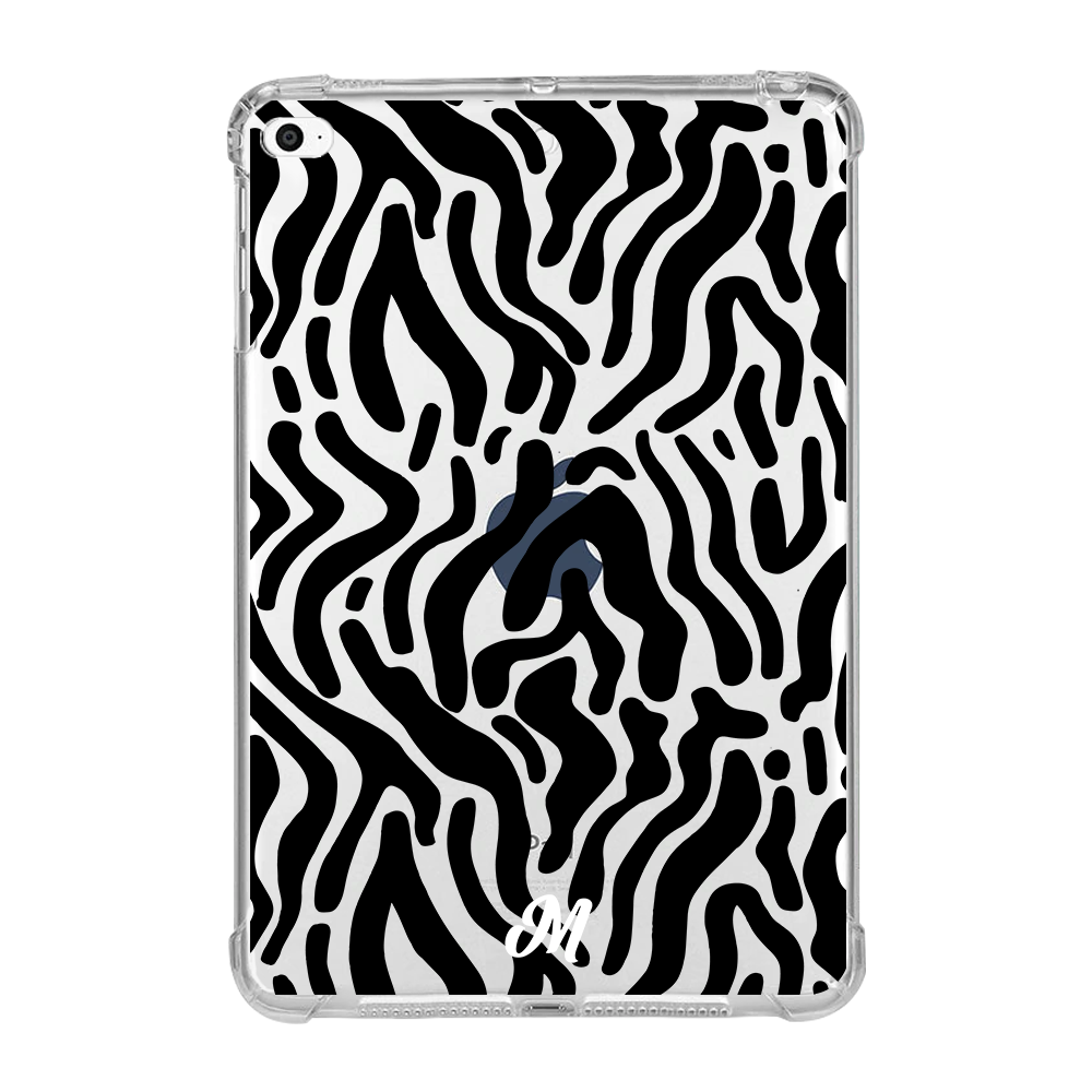 Dark Lines Print iPad Case - Mandala Cases
