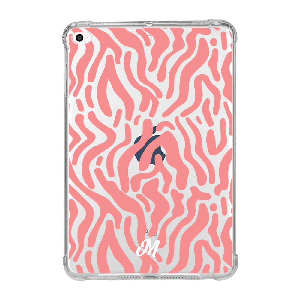 Coral Lines Print iPad Case - Mandala Cases