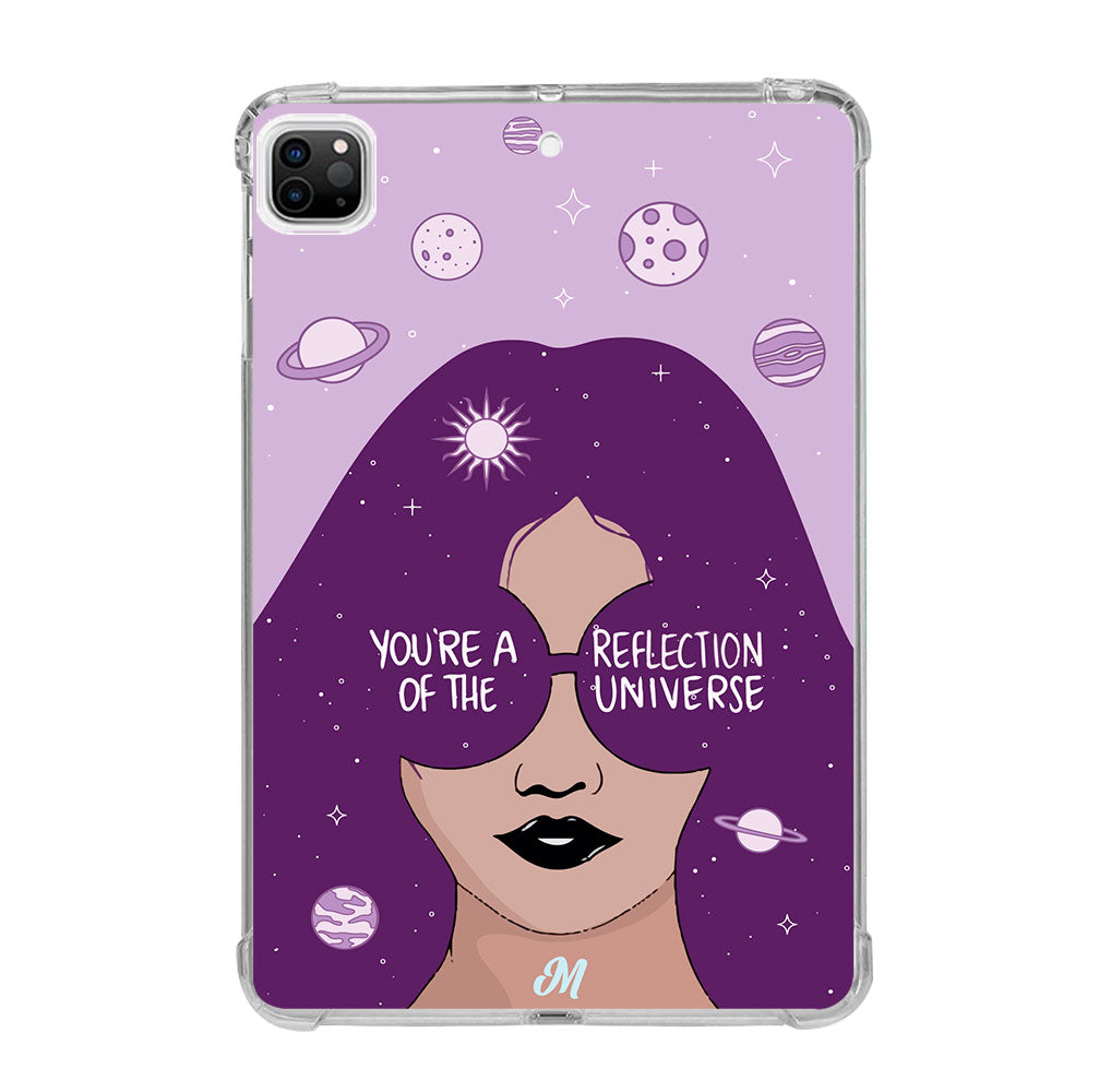 Reflection Girl iPad Case - Mandala Cases