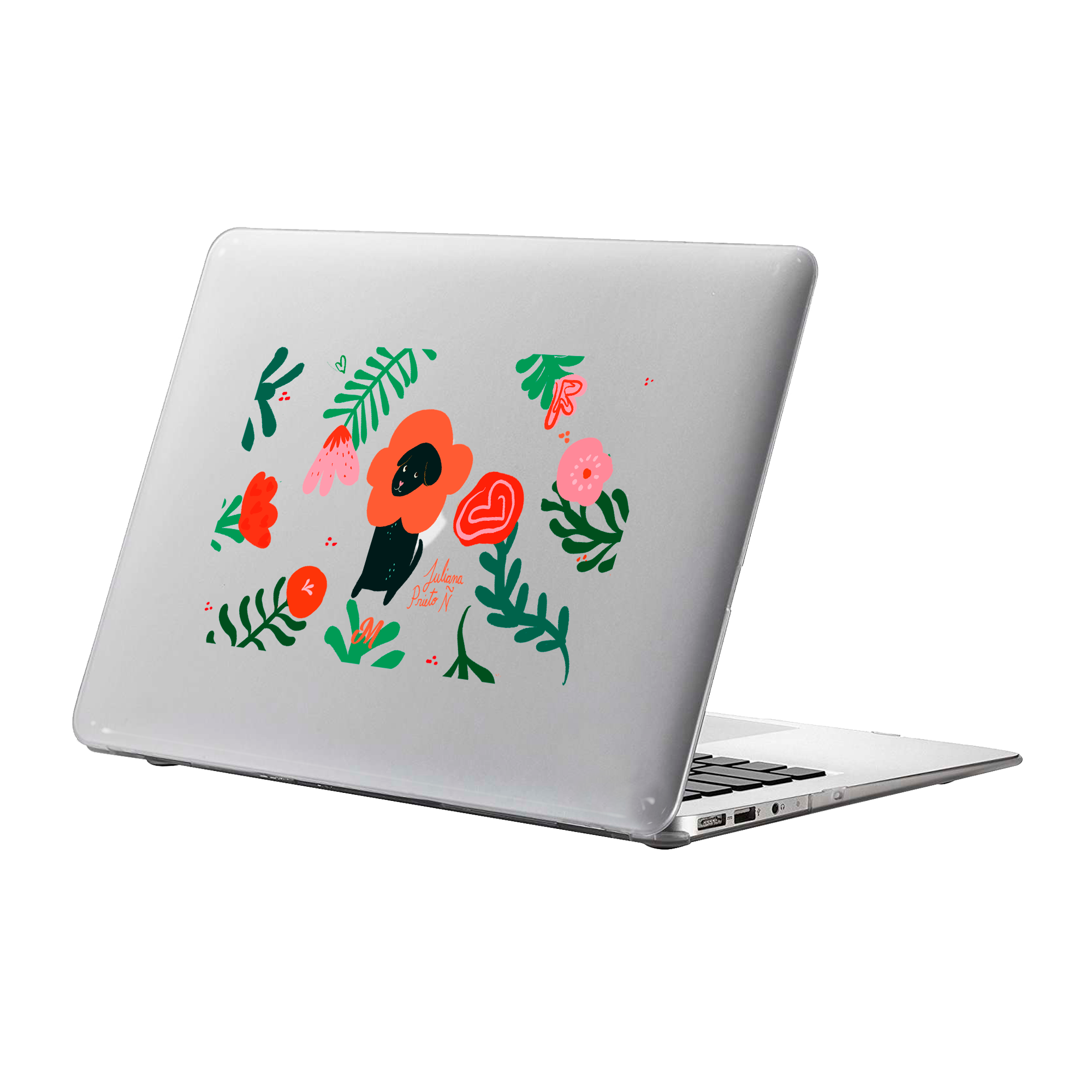Collar de flores MacBook Case - Mandala Cases