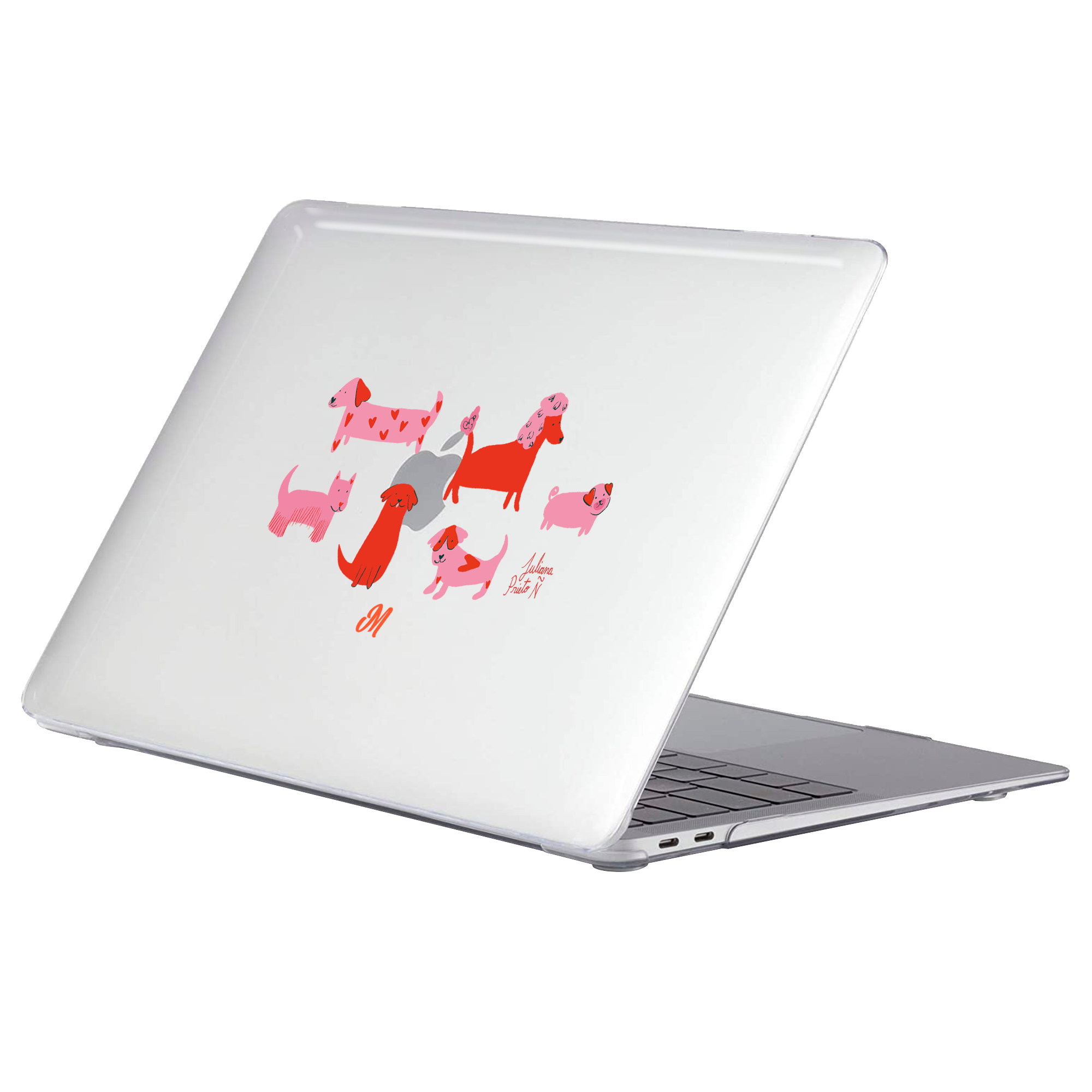 Caninos Rosé MacBook Case - Mandala Cases