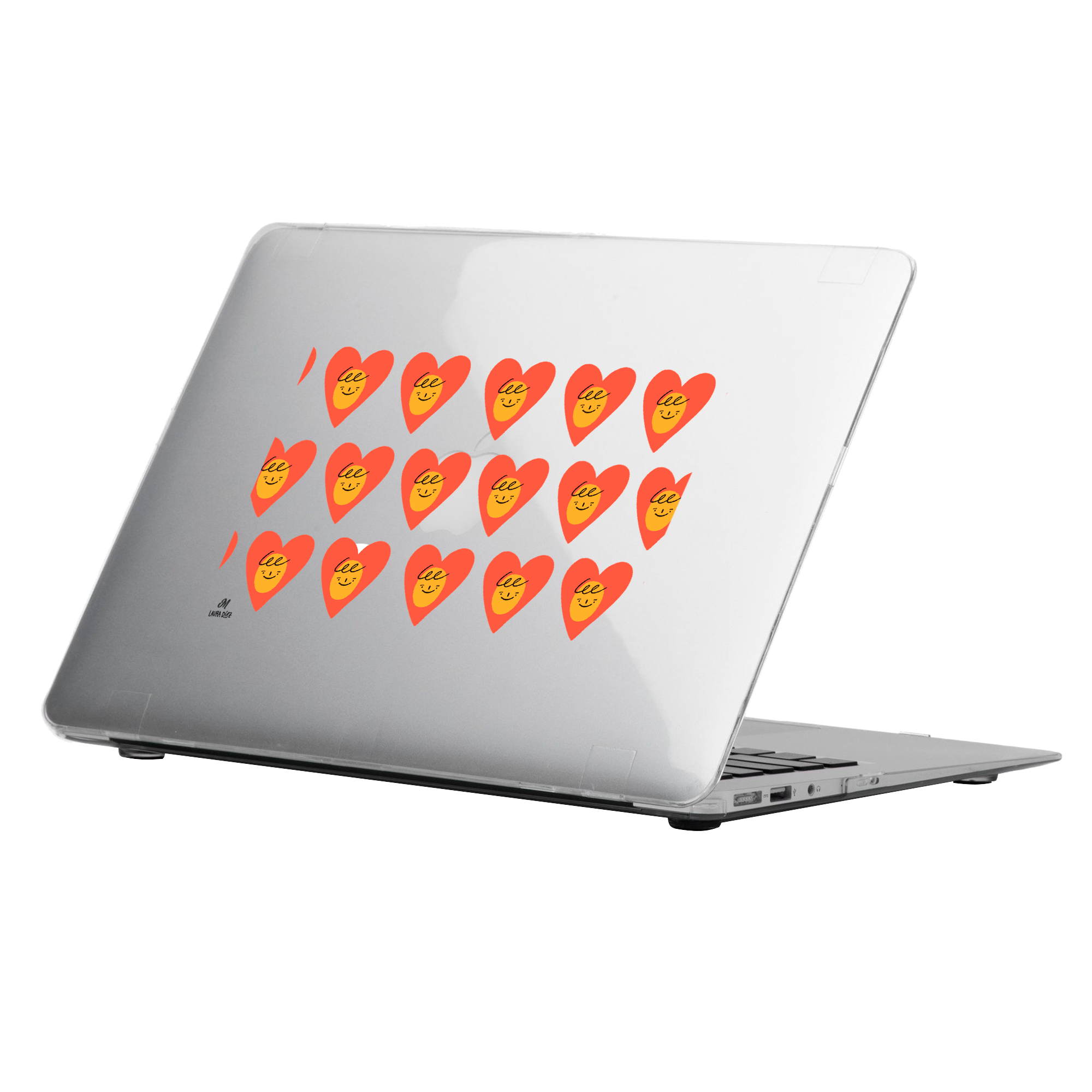 Un corazón tranquilo MacBook Case - Mandala Cases