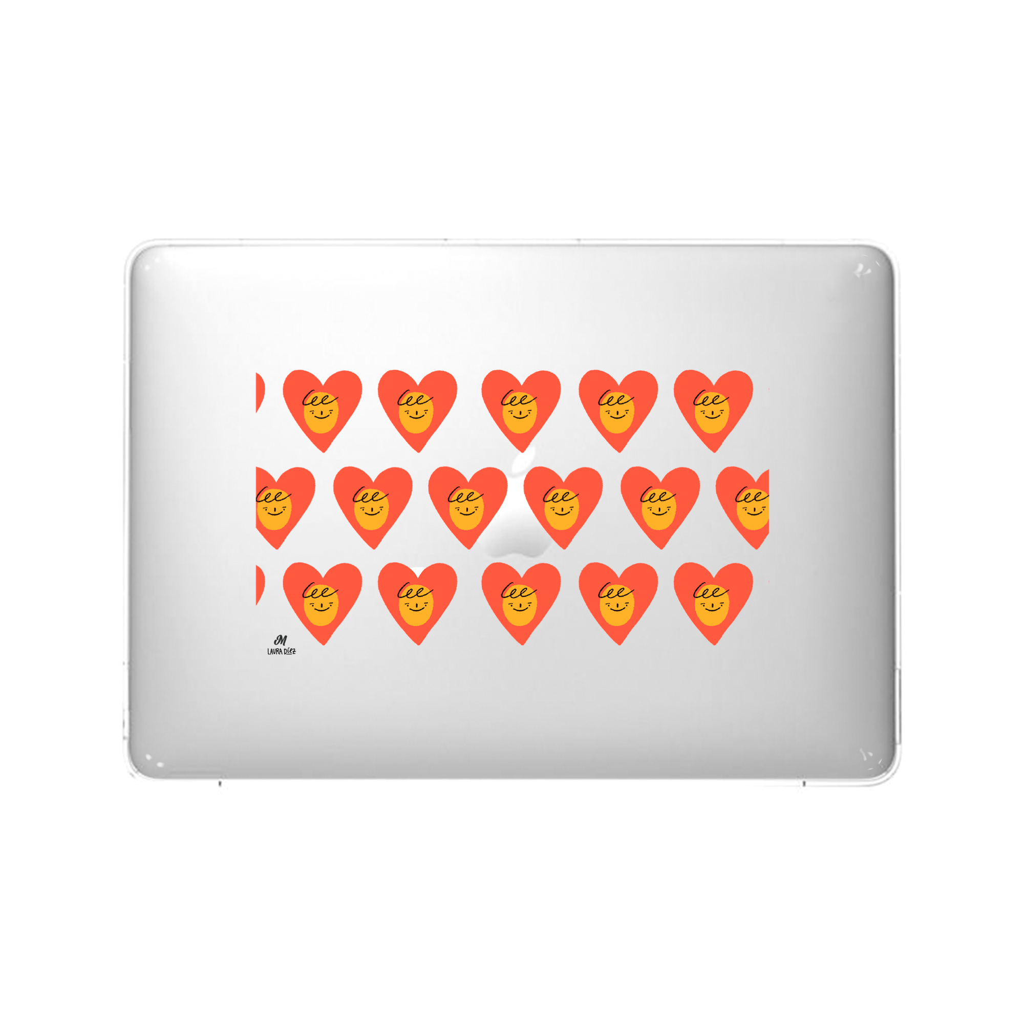 Un corazón tranquilo MacBook Case - Mandala Cases