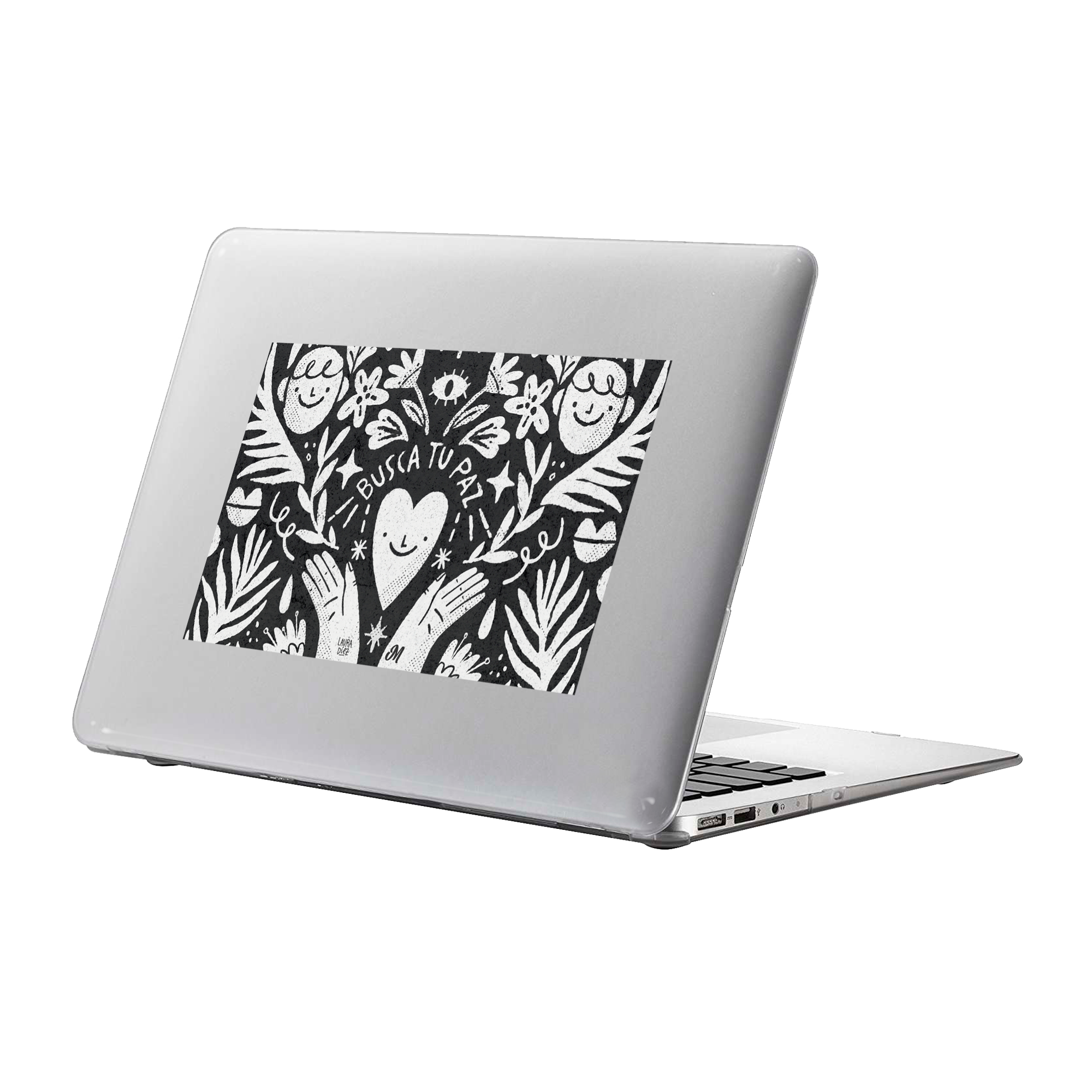 Busca tu paz MacBook Case - Mandala Cases