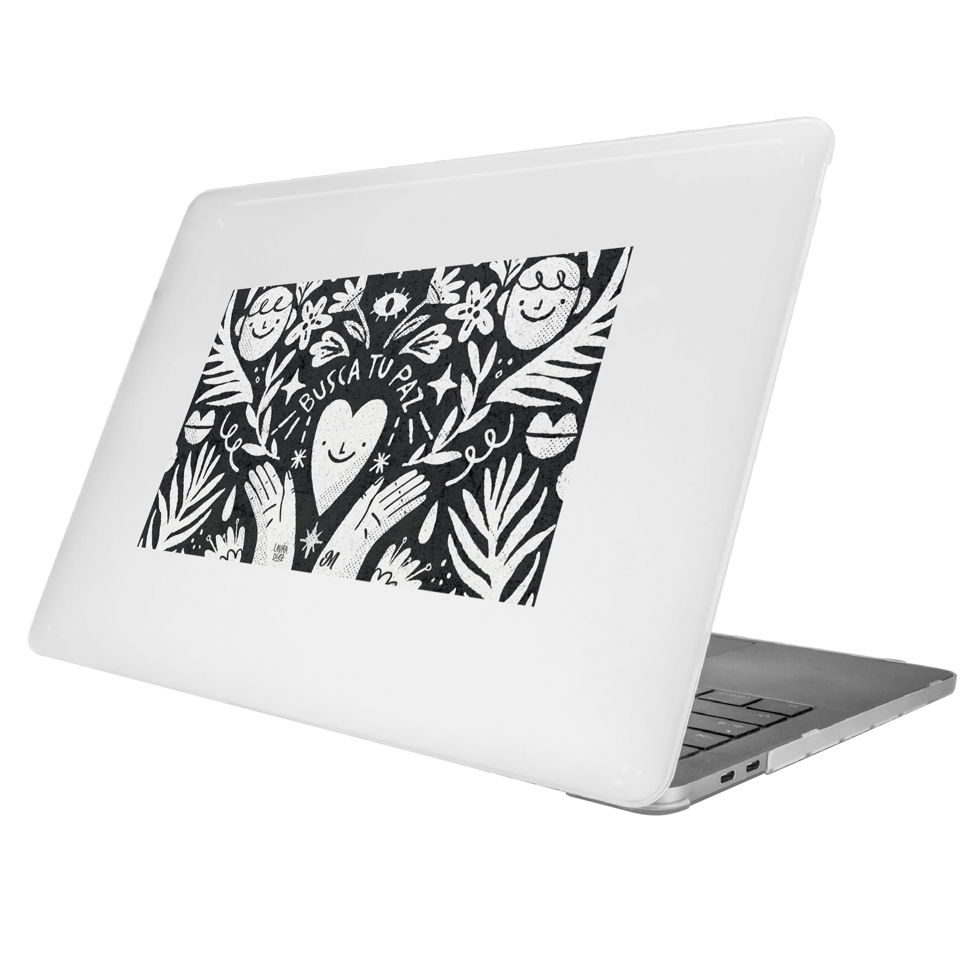 Busca tu paz MacBook Case - Mandala Cases