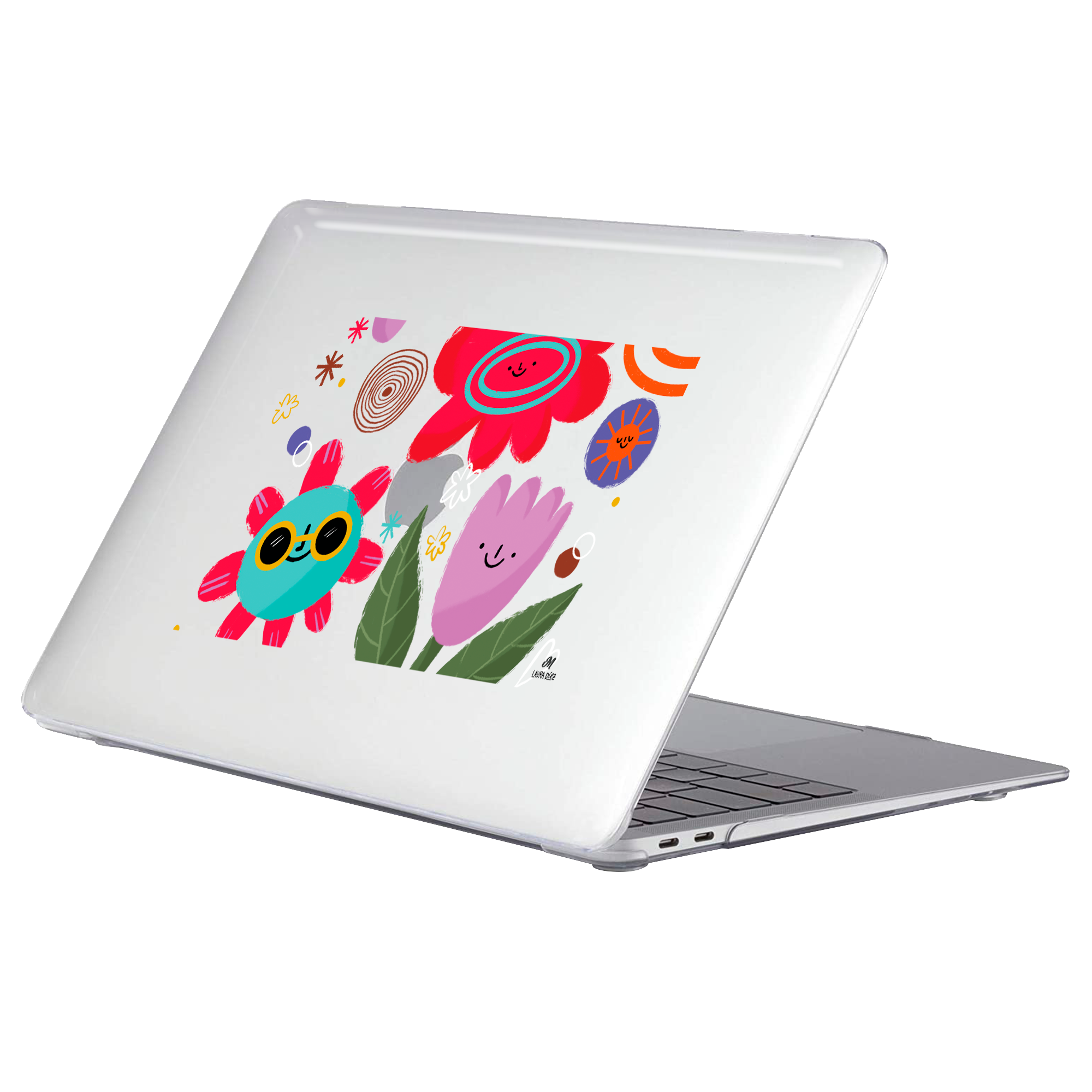 Jardín Maravilloso MacBook Case - Mandala Cases