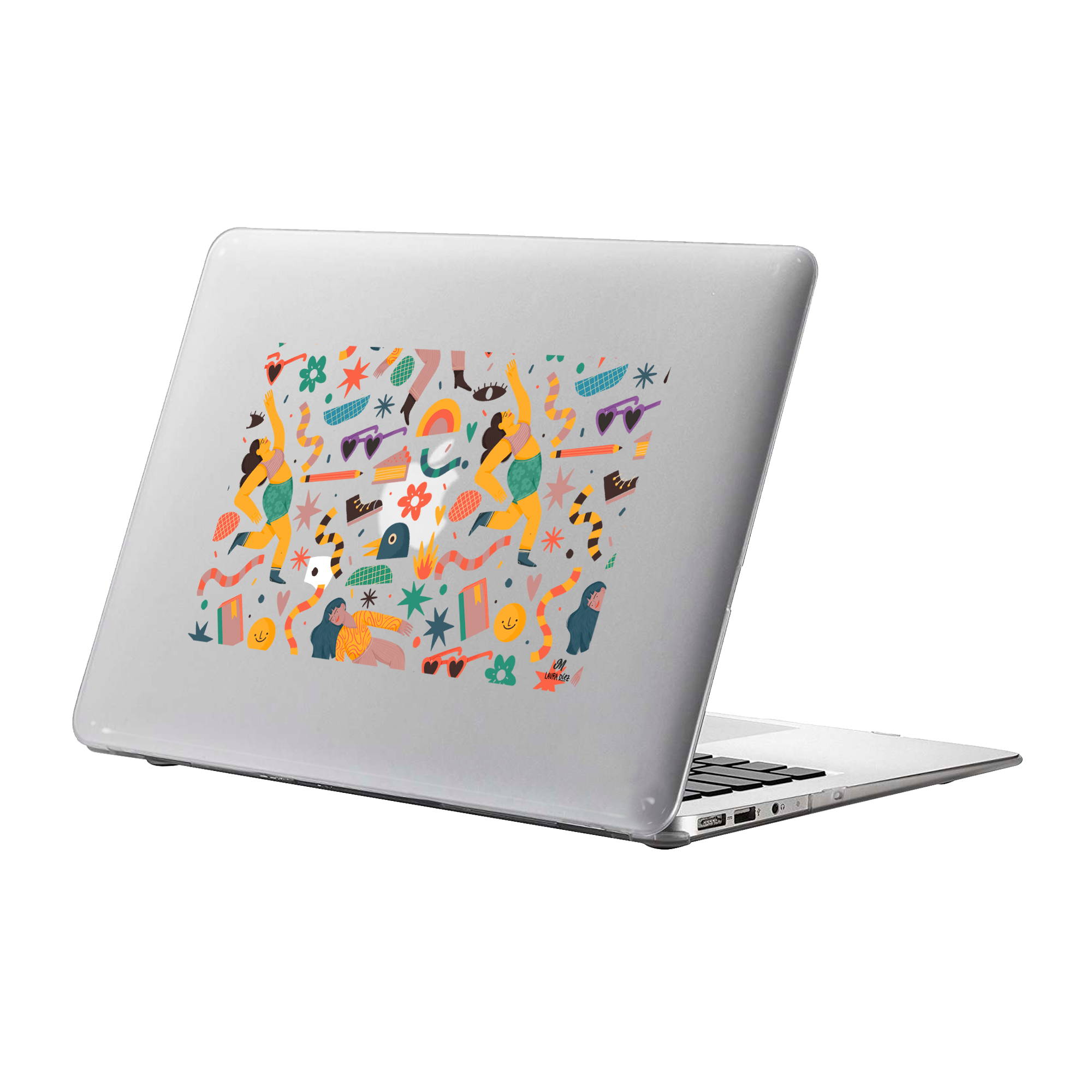 Vida y alegría MacBook Case - Mandala Cases