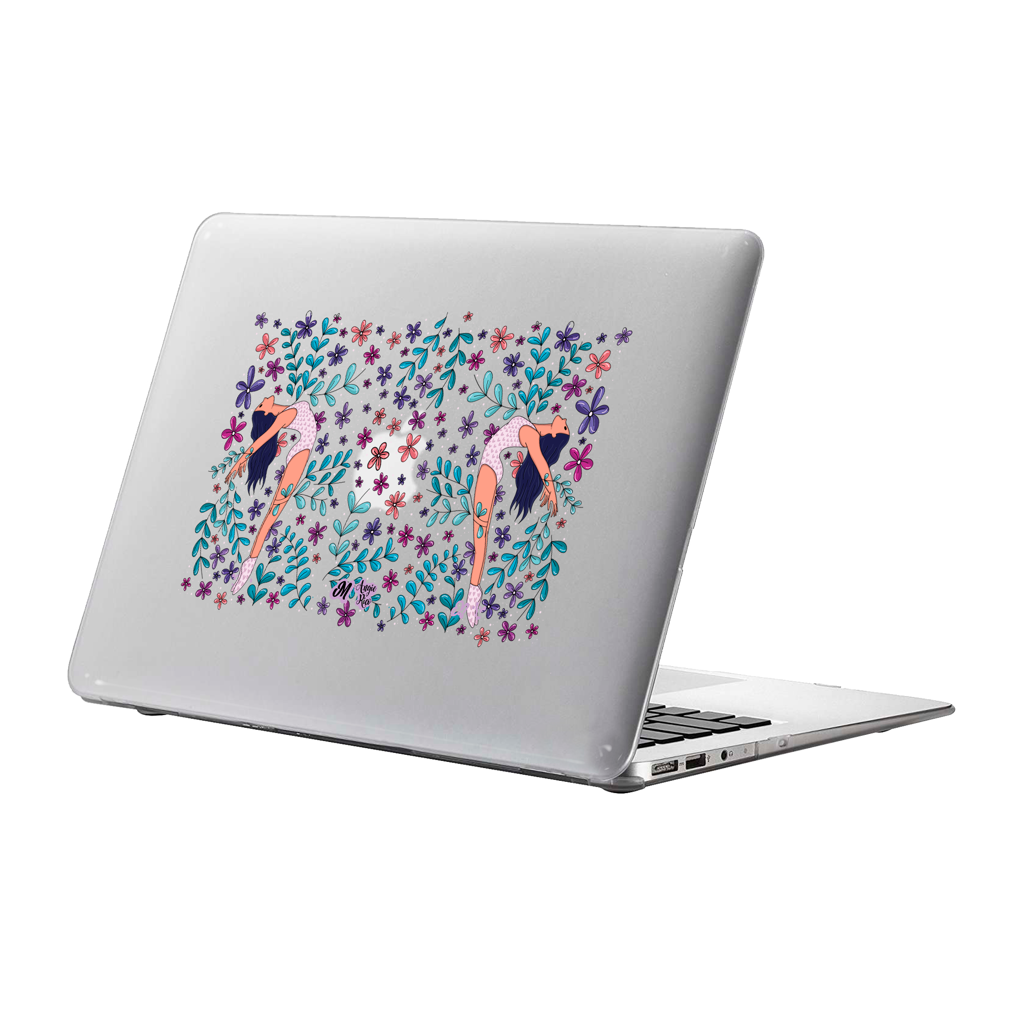 Bailarina Morada MacBook Case - Mandala Cases