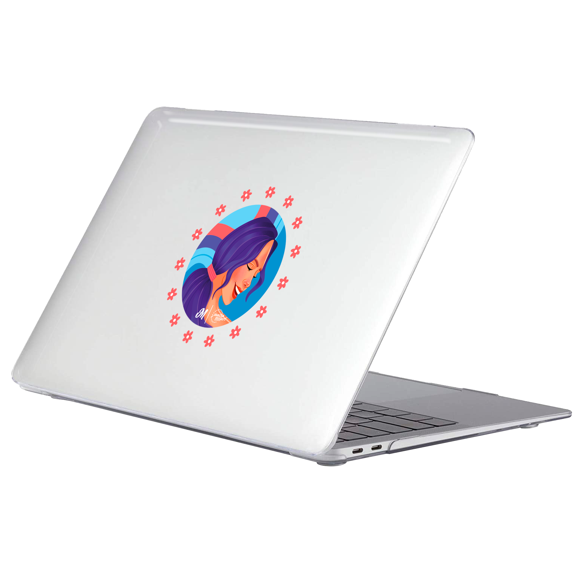 Flores Preciosas MacBook Case - Mandala Cases