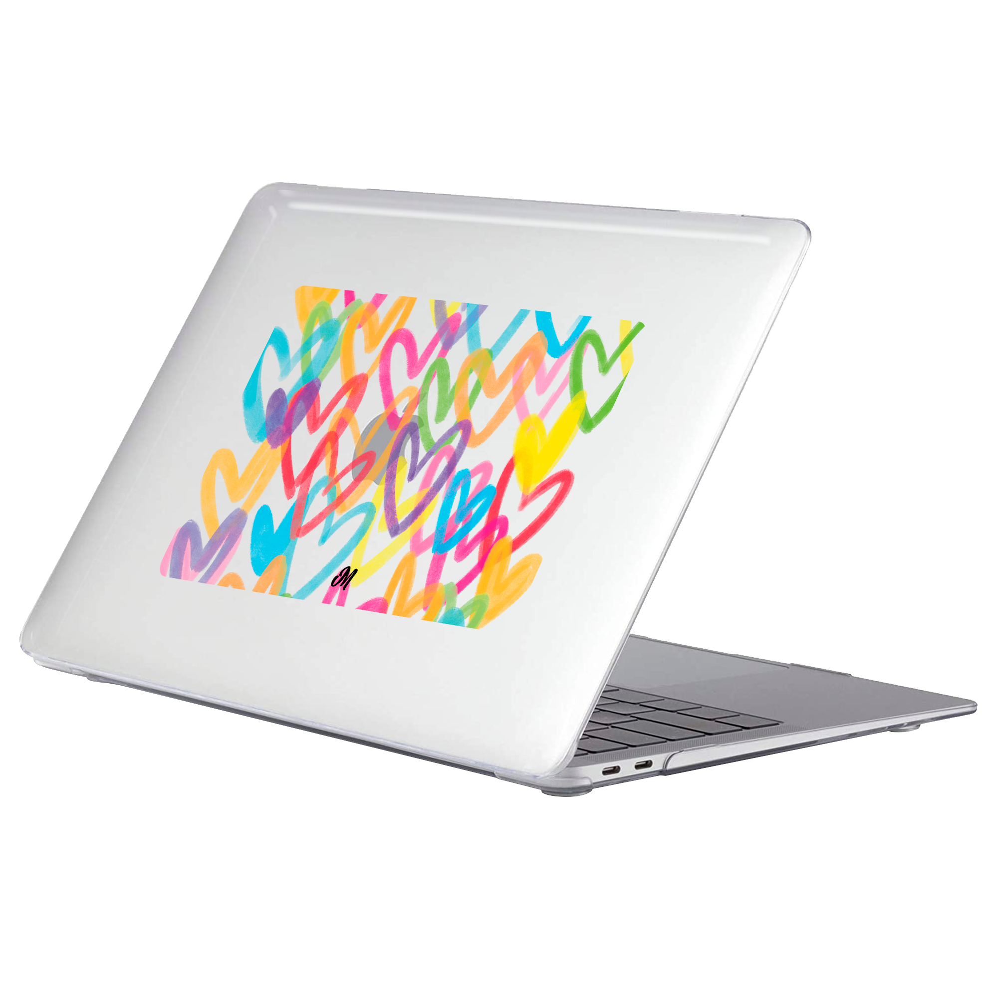 Corazones Arcoíris MacBook Case - Mandala Cases
