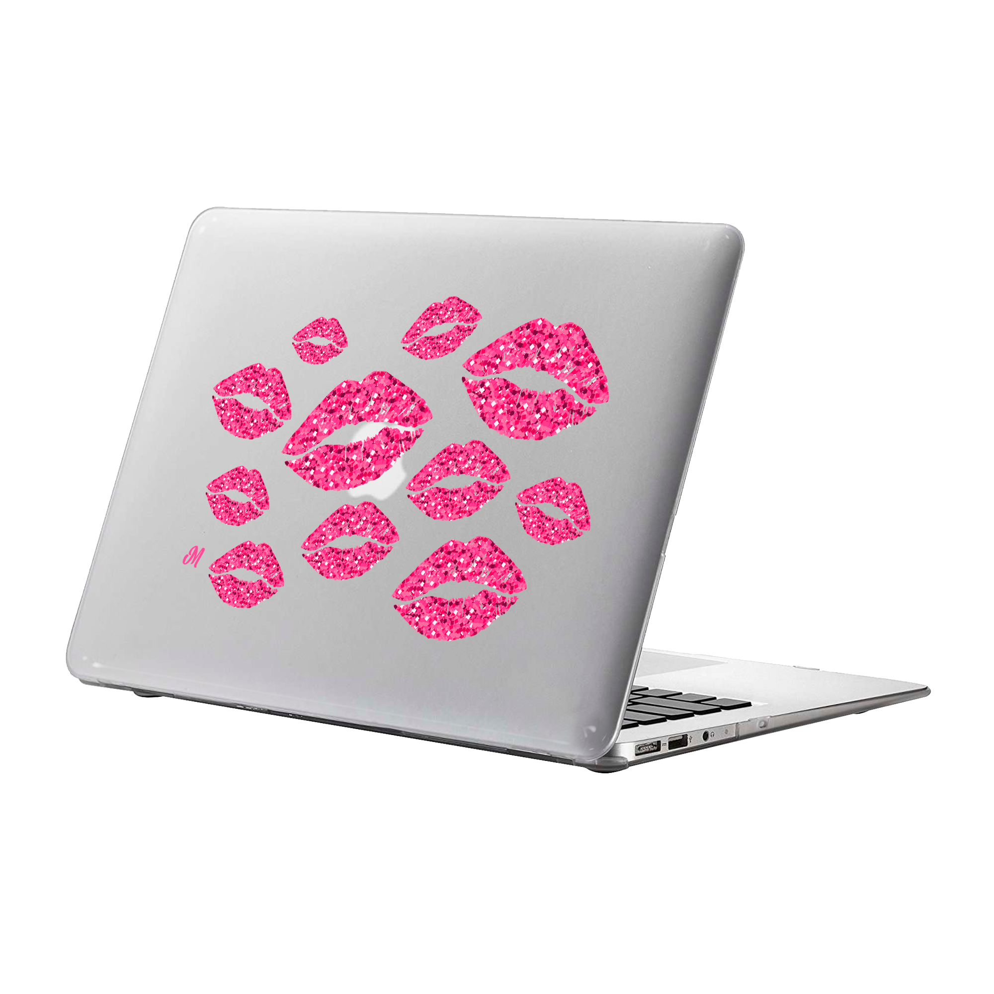 Glitter Kiss MacBook Case - Mandala Cases