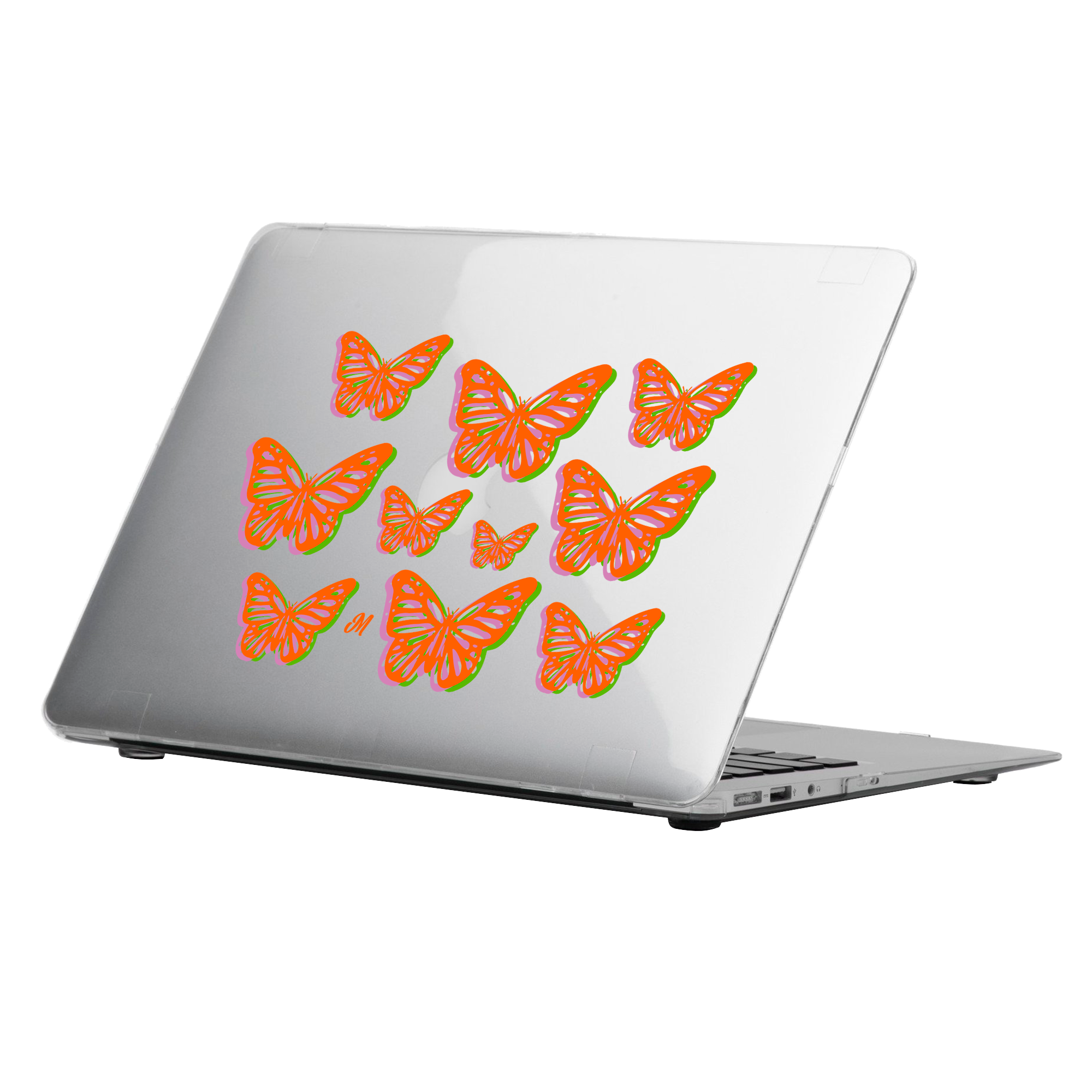 Mariposas Rojas Aesthetic MacBook Case - Mandala Cases