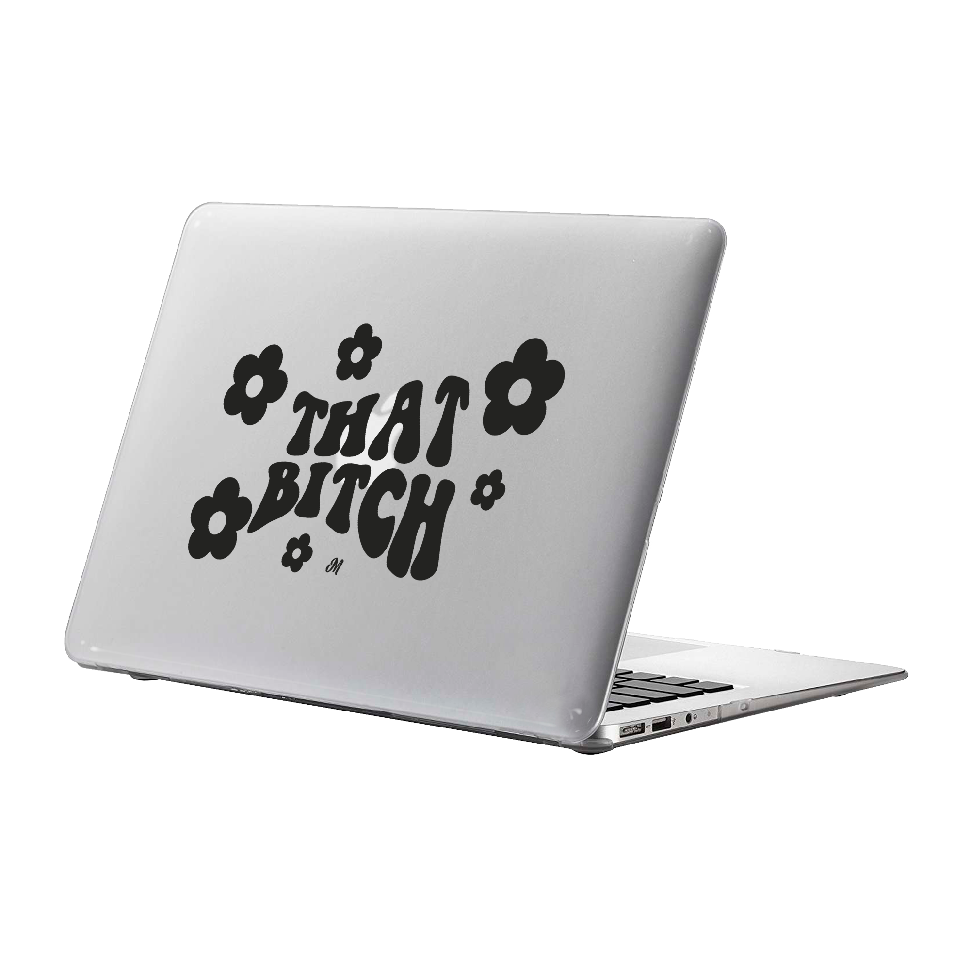 That Bitch Negro MacBook Case - Mandala Cases