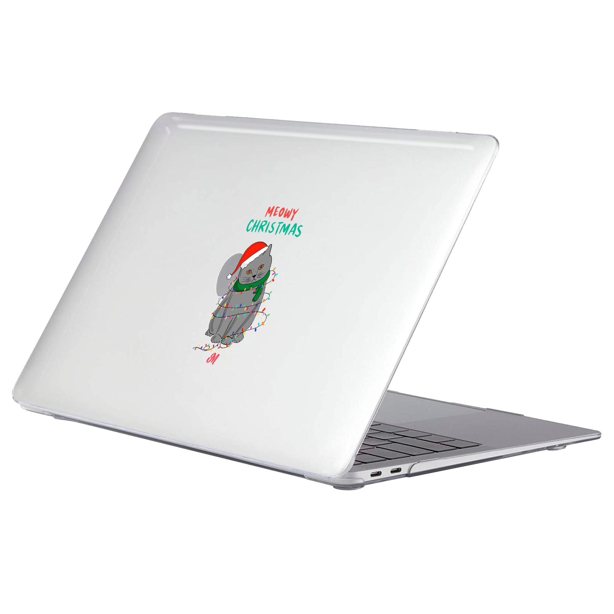 Gato Navideño MacBook Case - Mandala Cases