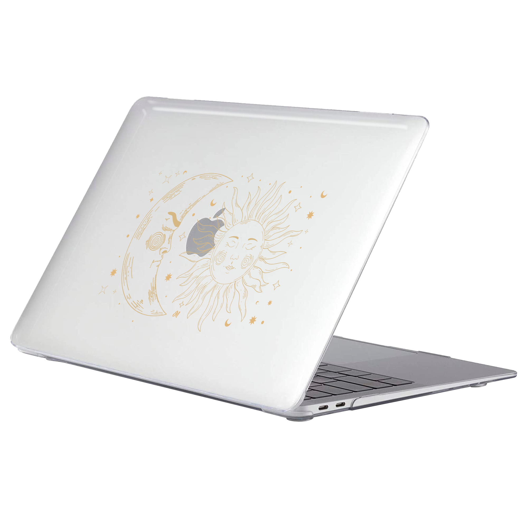 sol y luna MacBook Case - Mandala Cases