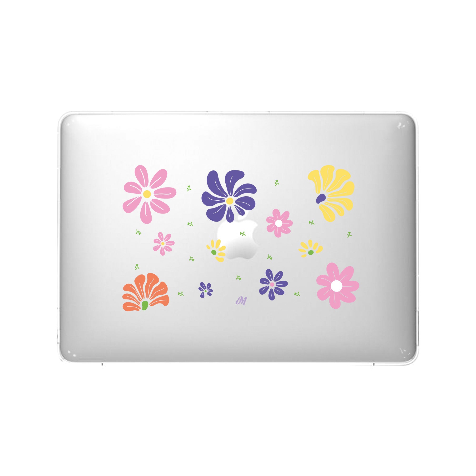 Flores abstractas MacBook Case - Mandala Cases 