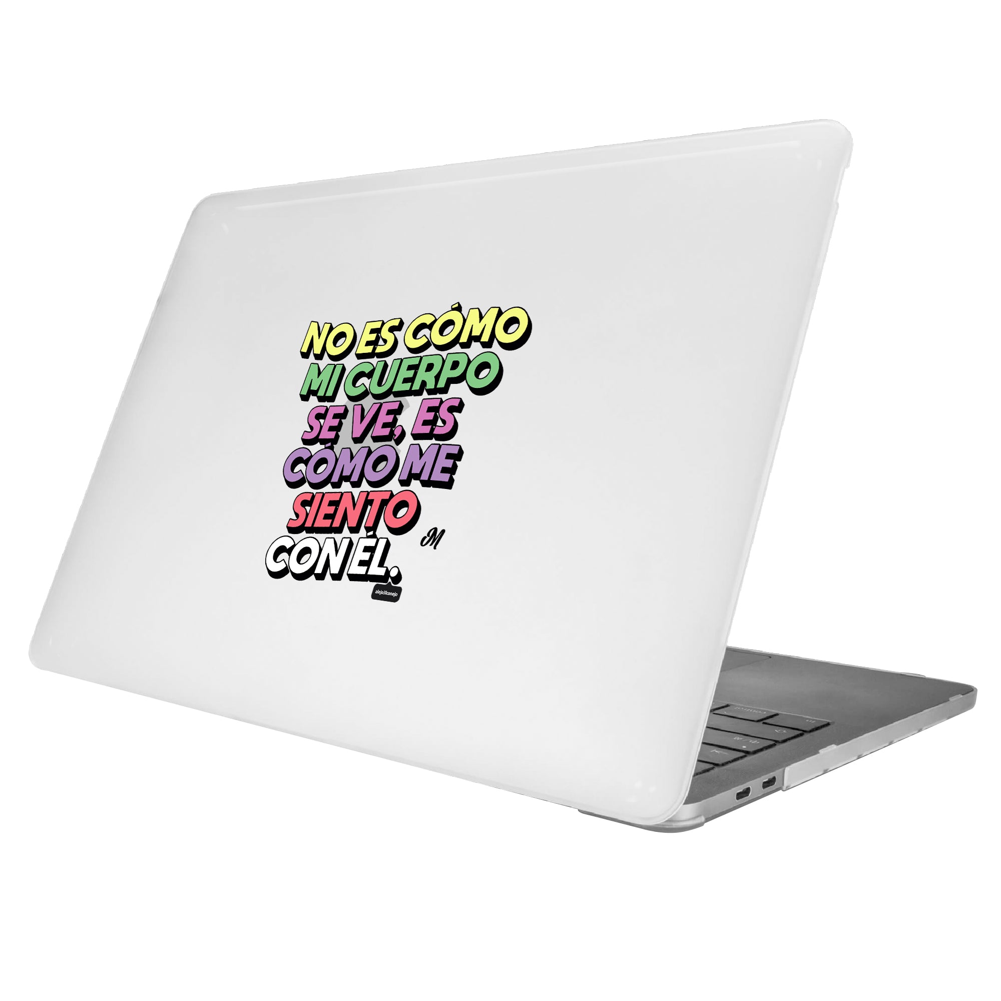 Vive tu cuerpo MacBook Case - Mandala Cases