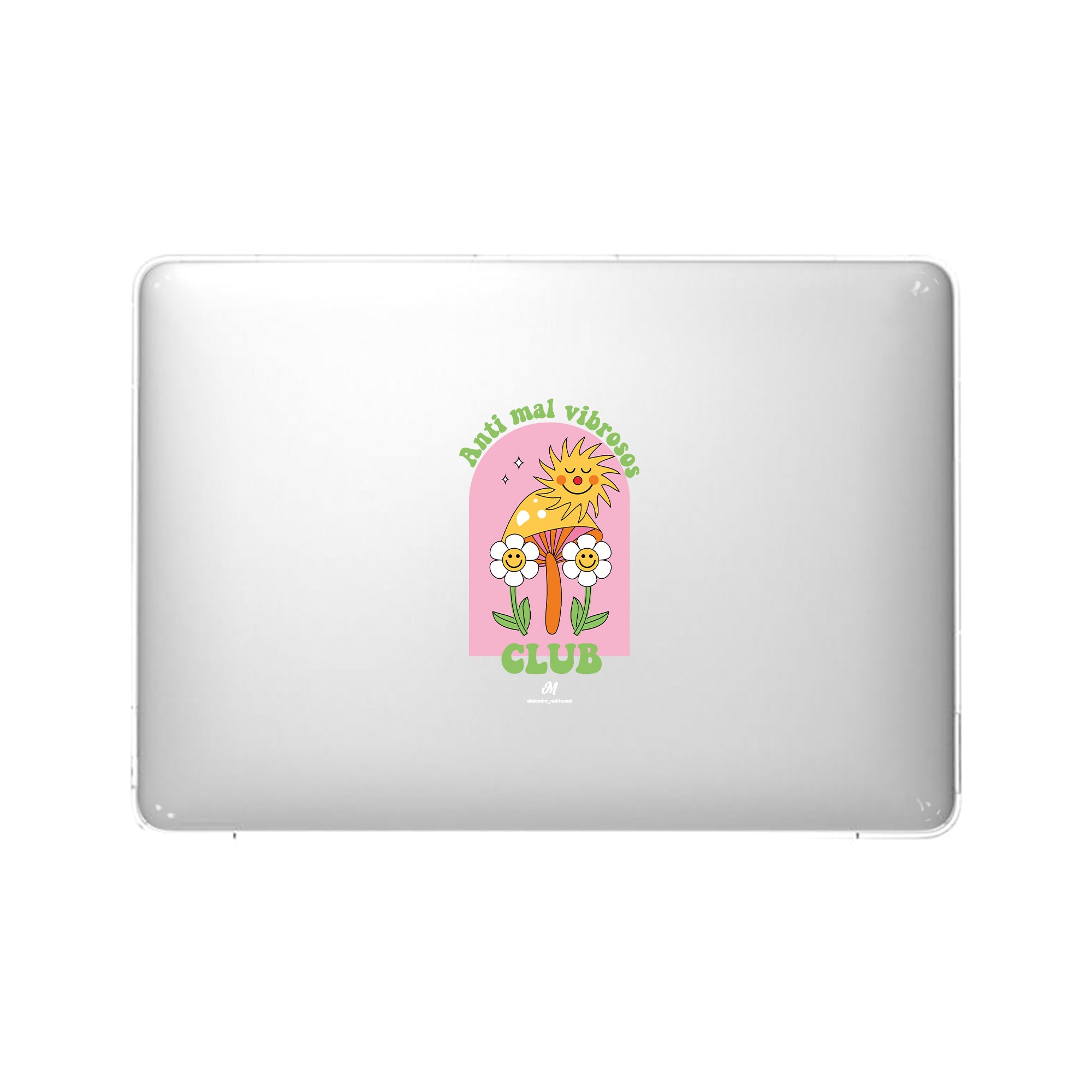 Anti Mal Vibrosos Club MacBook Case - Mandala Cases