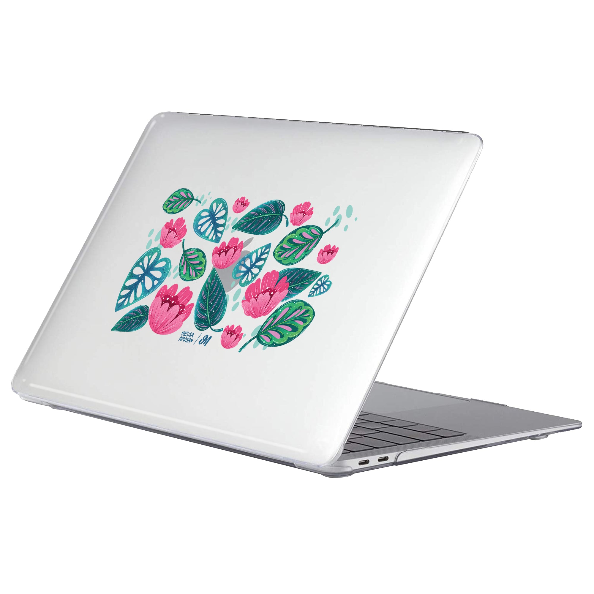Hojas de Jardín MacBook Case - Mandala Cases