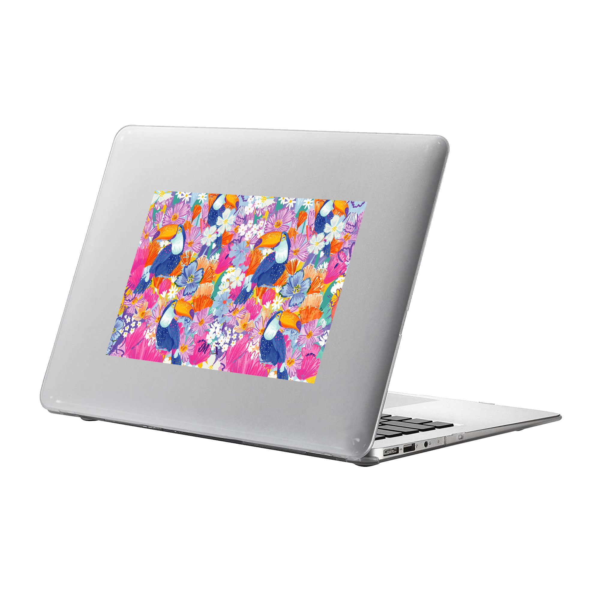 Tucán Floral MacBook Case - Mandala Cases