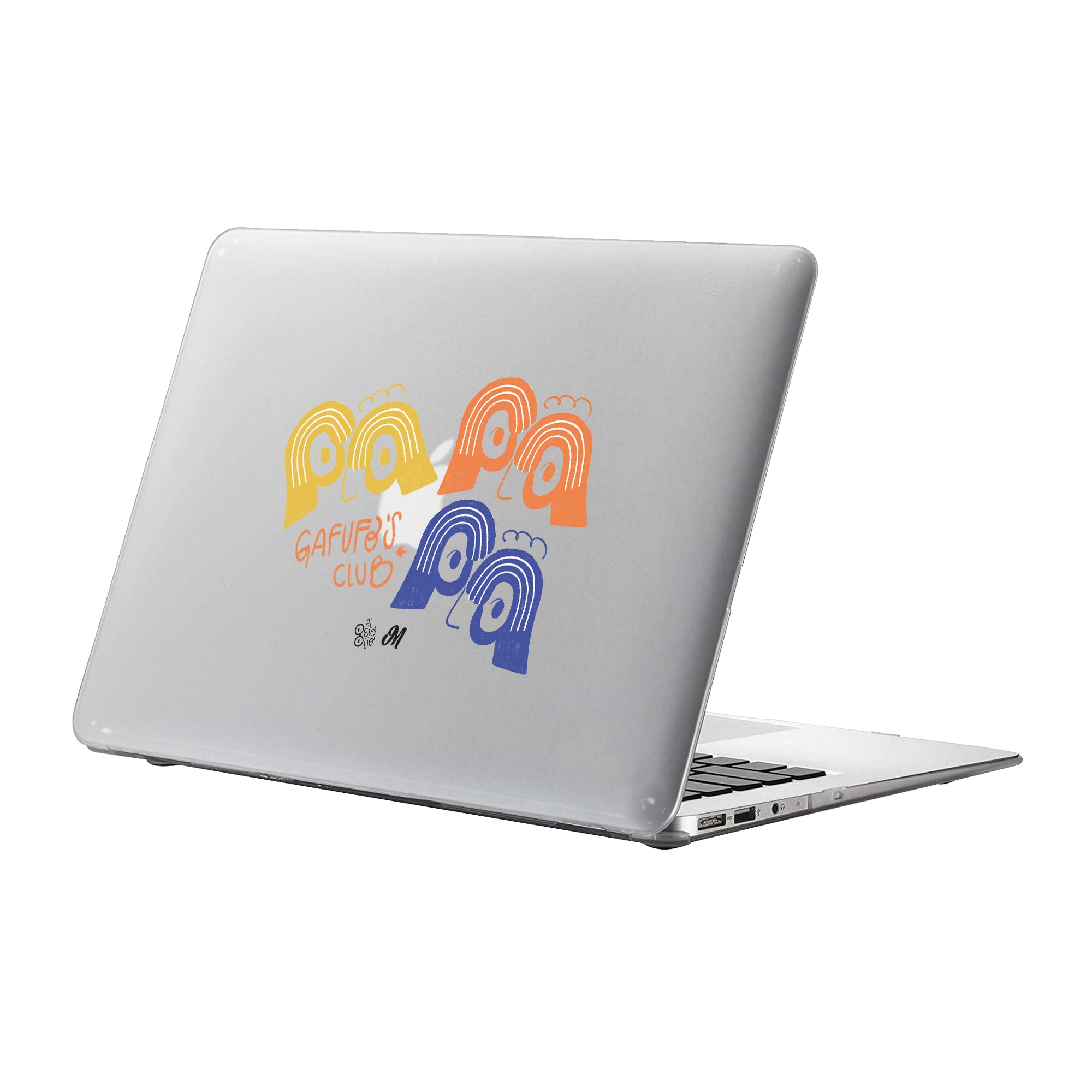 Club de los gafufos MacBook Case - Mandala Cases