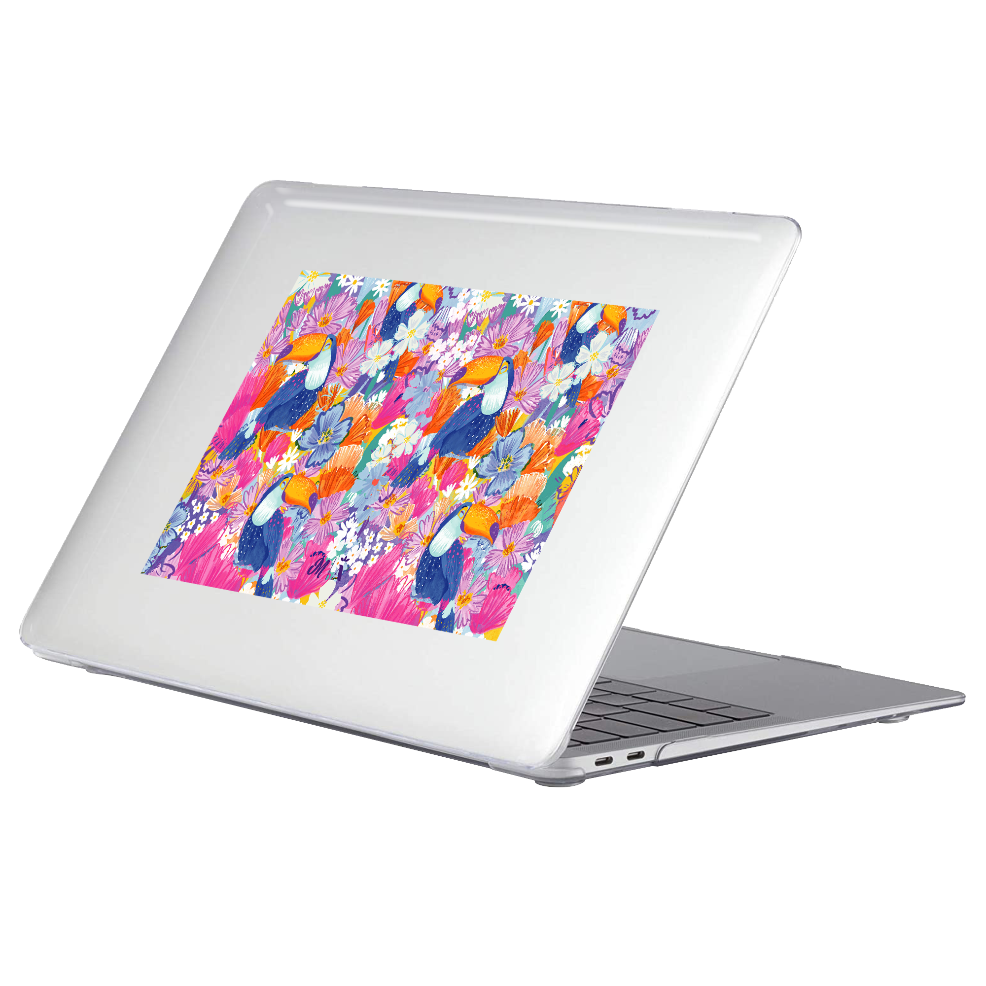 Tucán Floral MacBook Case - Mandala Cases