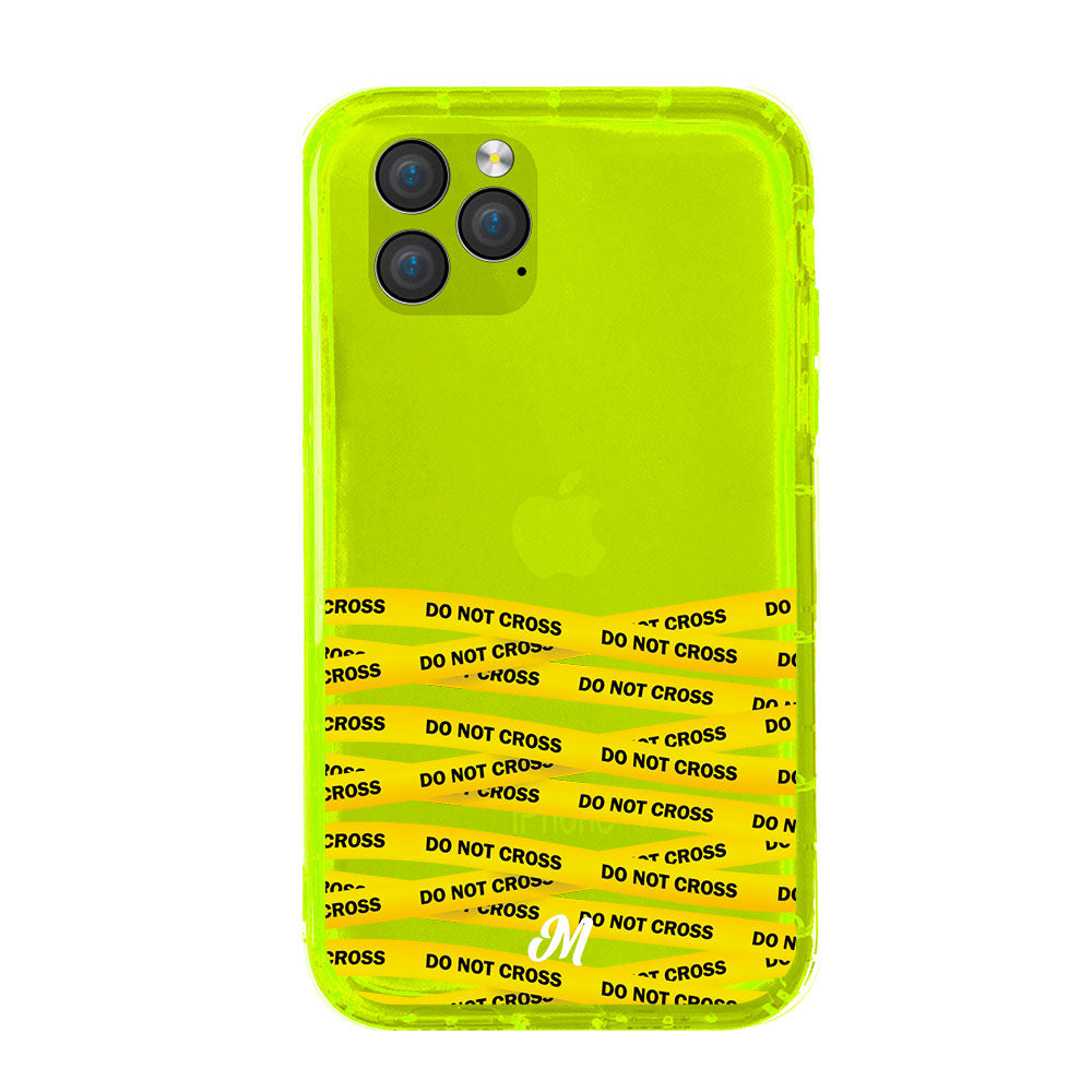 DO NOT CROSS NEON CASE - Mandala Cases sas