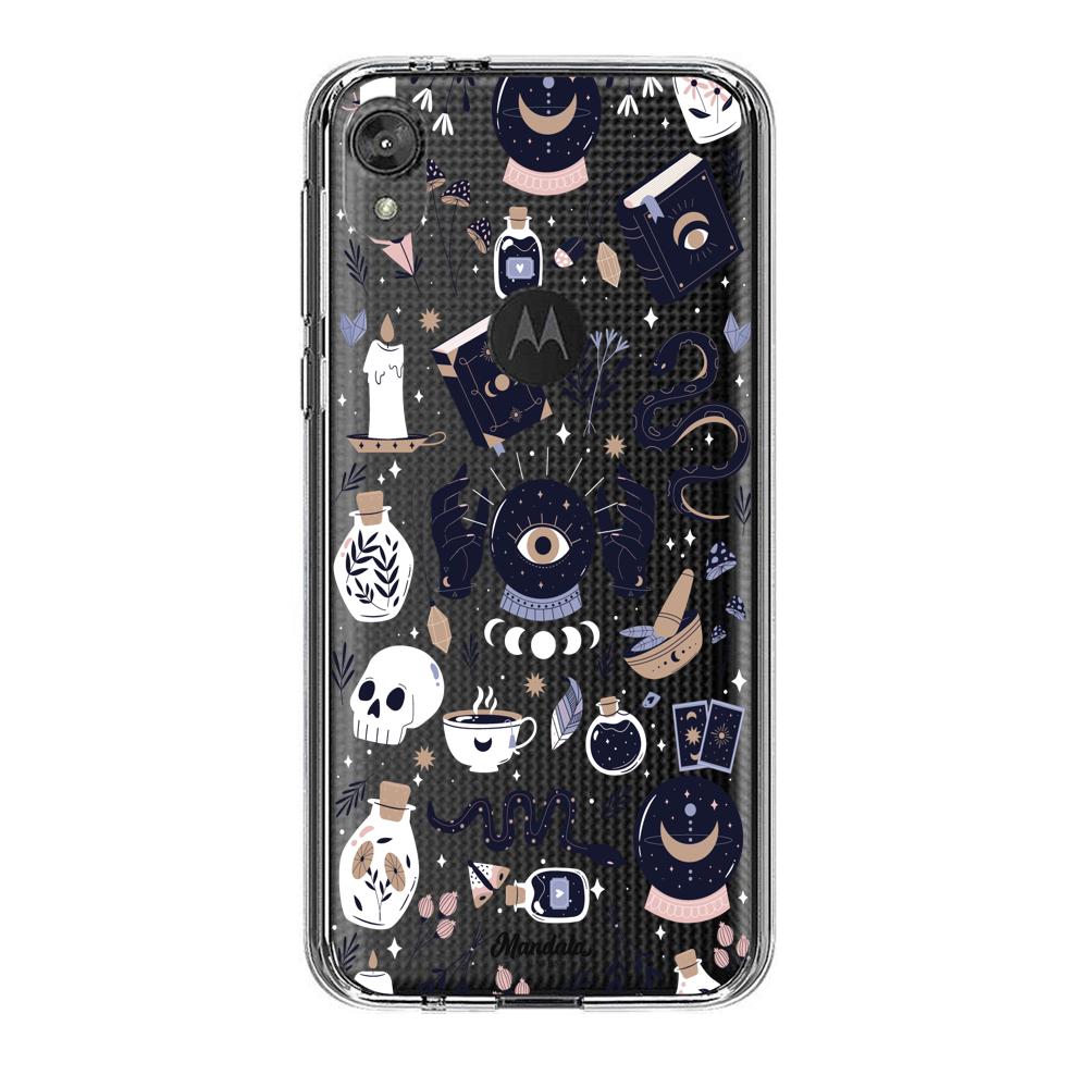 Case para Motorola E6 play Funda Magia Pura  - Mandala Cases