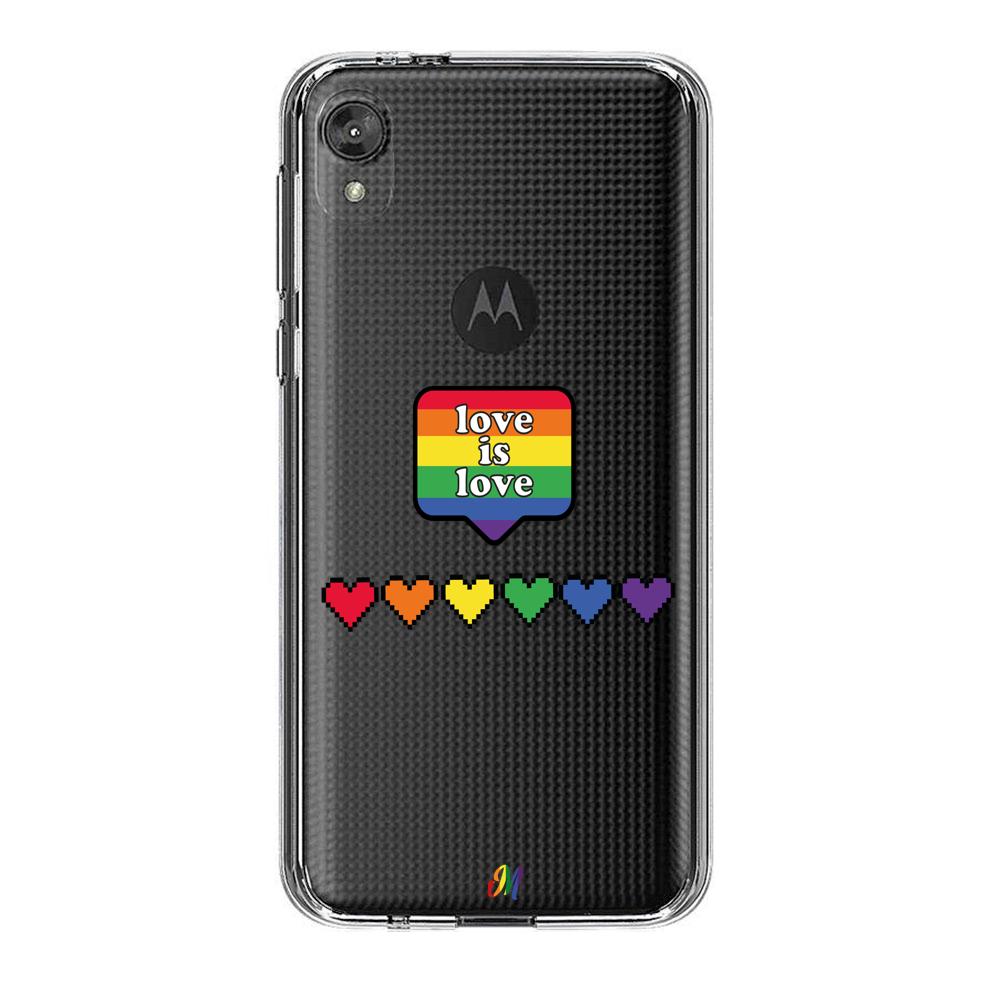 Case para Motorola E6 play Amor es Amor - Mandala Cases