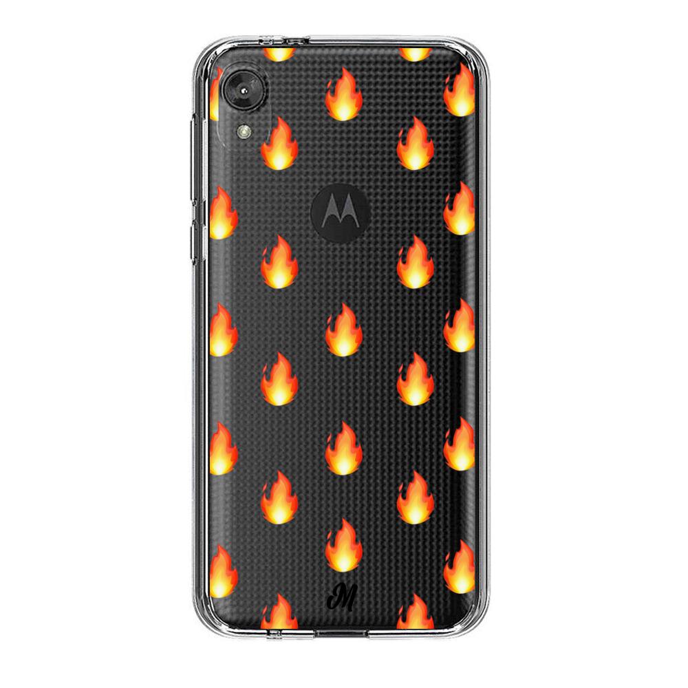Case para Motorola E6 play Fuego - Mandala Cases