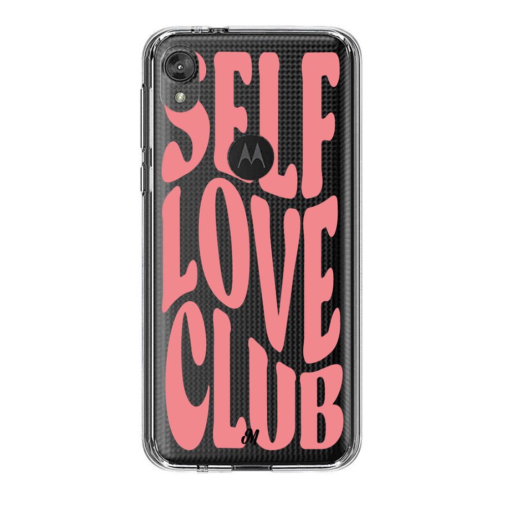 Case para Motorola E6 play Self Love Club Pink - Mandala Cases