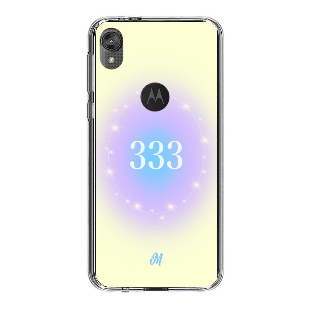 Case para Motorola E6 play ángeles 333-  - Mandala Cases