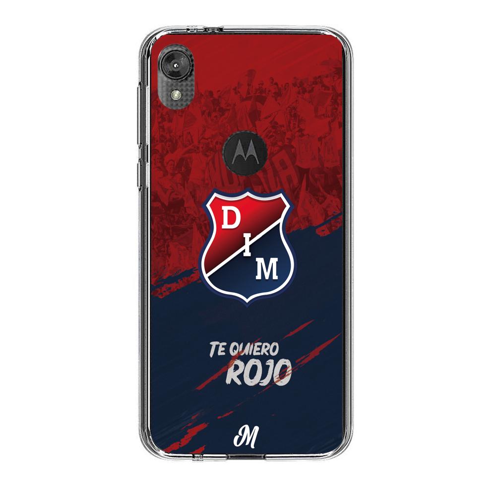 Case para Motorola E6 play Te Quiero Rojo - Mandala Cases