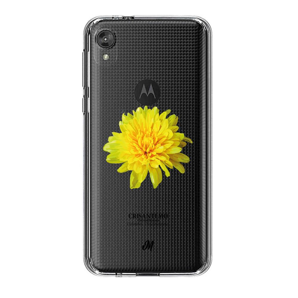 Case para Motorola E6 play Crisantemo - Mandala Cases