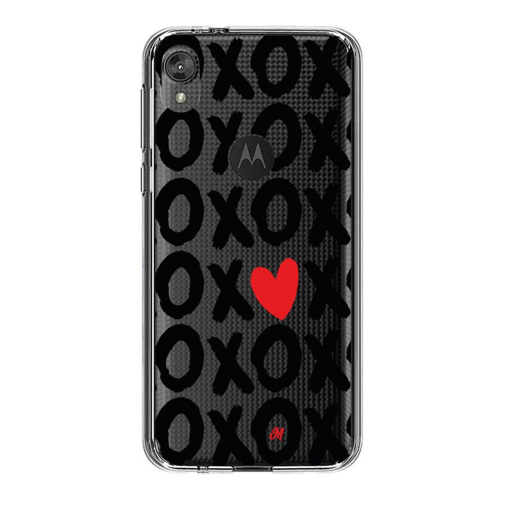 Case para Motorola E6 play OXOX Besos y Abrazos - Mandala Cases