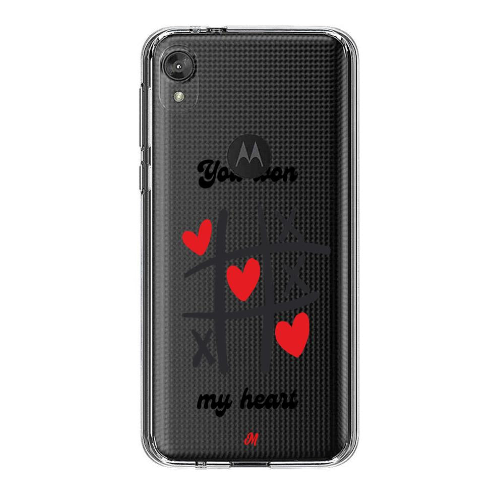 Case para Motorola E6 play You Won My Heart - Mandala Cases