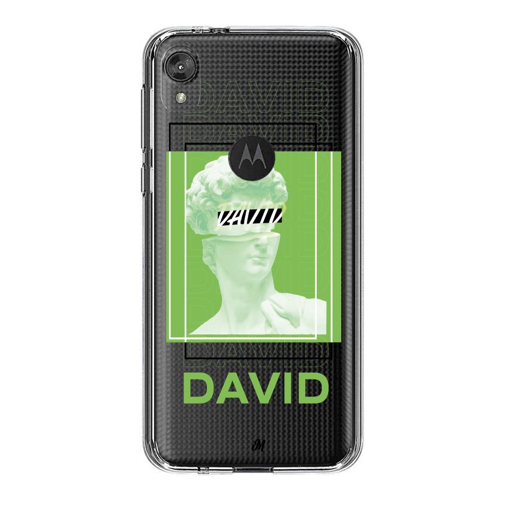 Case para Motorola E6 play The David art - Mandala Cases