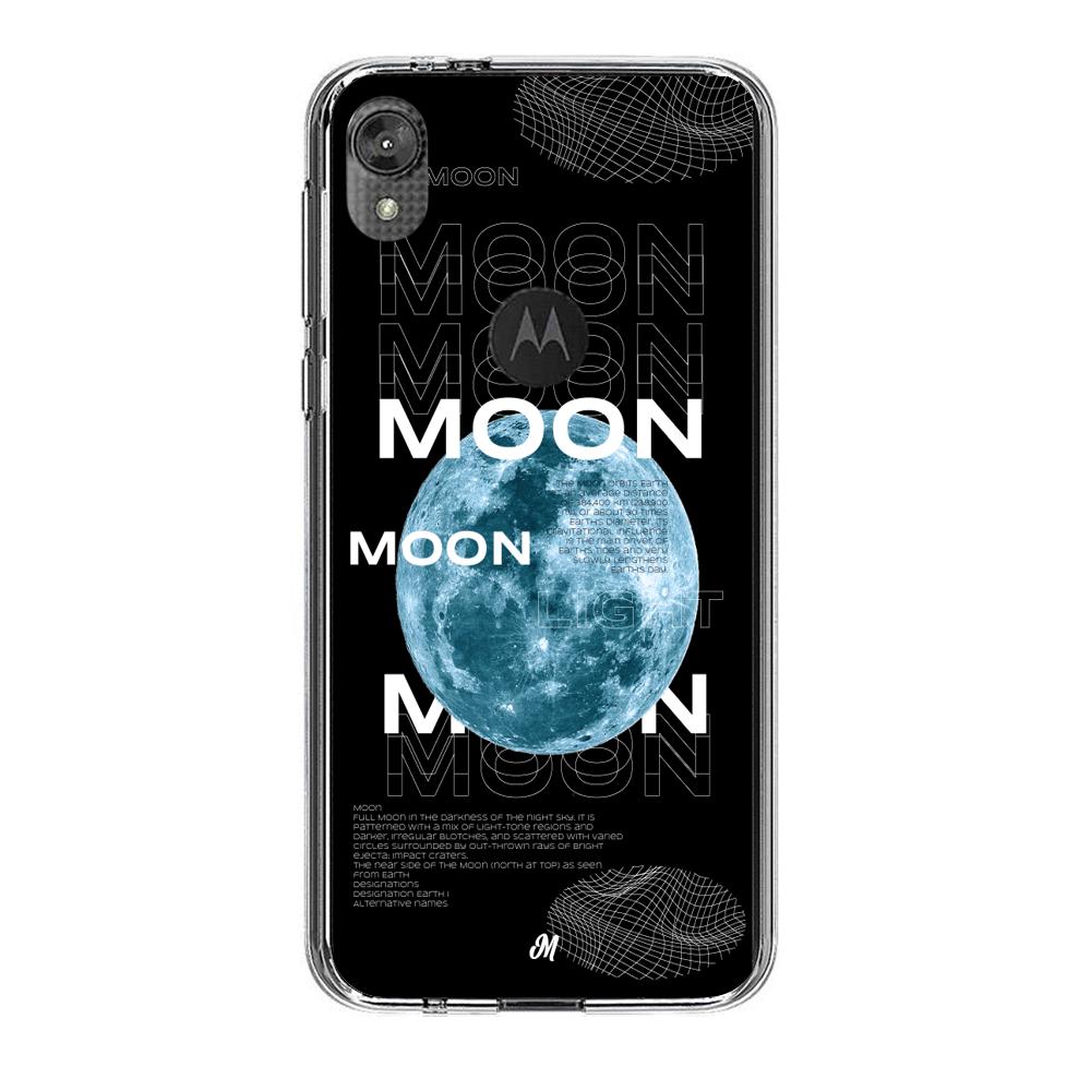 Case para Motorola E6 play The moon - Mandala Cases