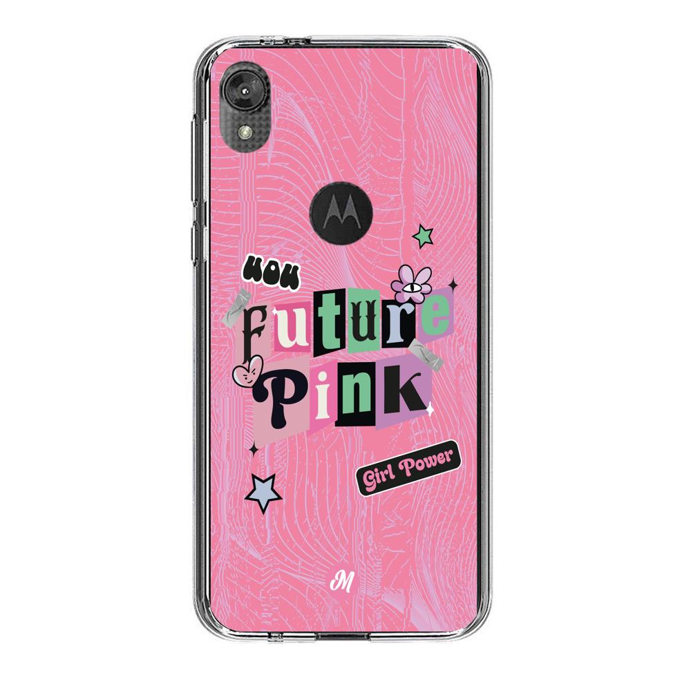 Cases para Motorola E6 play FUTURE PINK - Mandala Cases