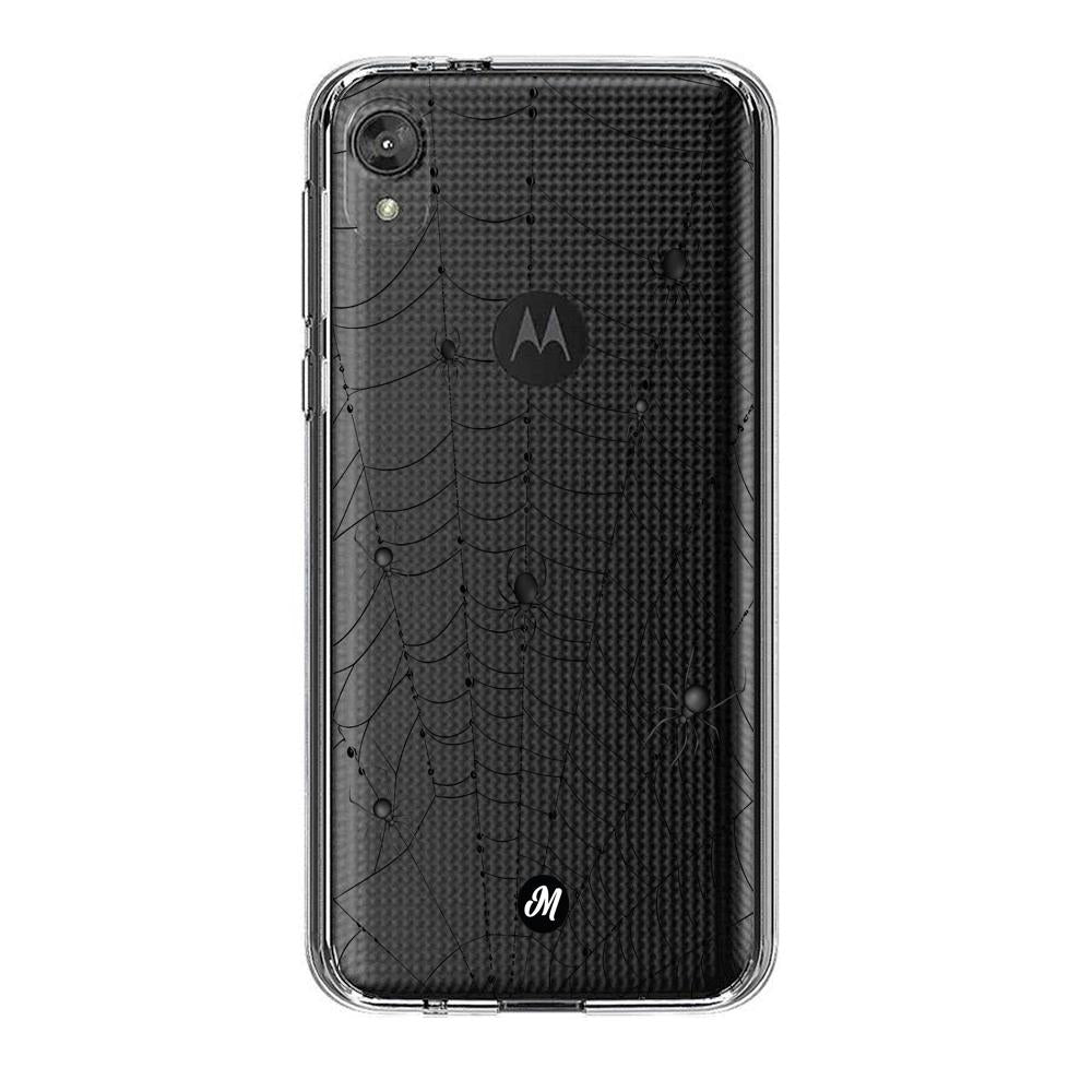 Cases para Motorola E6 play Telarañas - Mandala Cases