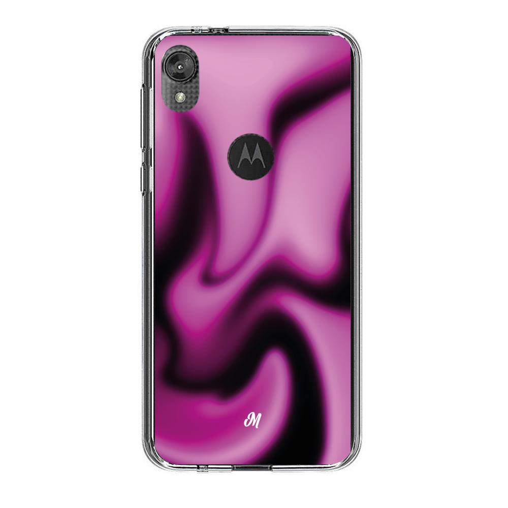 Cases para Motorola E6 play Purple Ghost - Mandala Cases