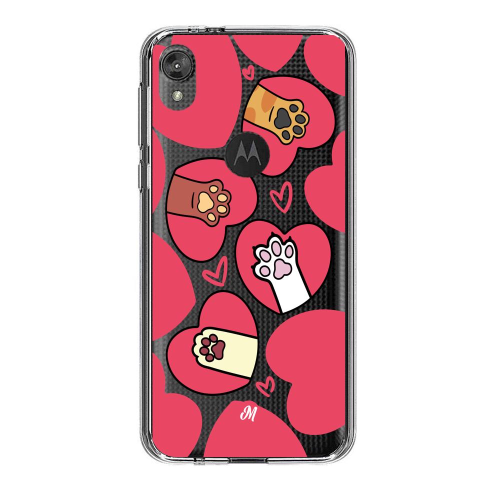 Cases para Motorola E6 play AMOR DE GATOS - Mandala Cases