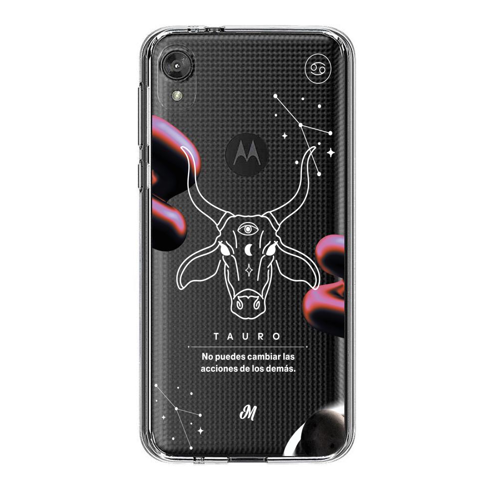 Cases para Motorola E6 play TAURO 24 TRANSPARENTE - Mandala Cases
