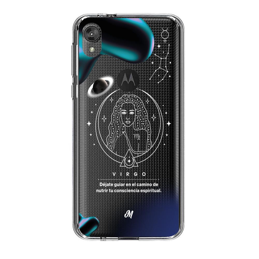 Cases para Motorola E6 play VIRGO 24 TRANSPARENTE - Mandala Cases