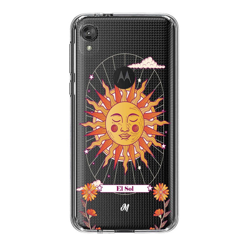 Cases para Motorola E6 play EL SOL ASTROS - Mandala Cases