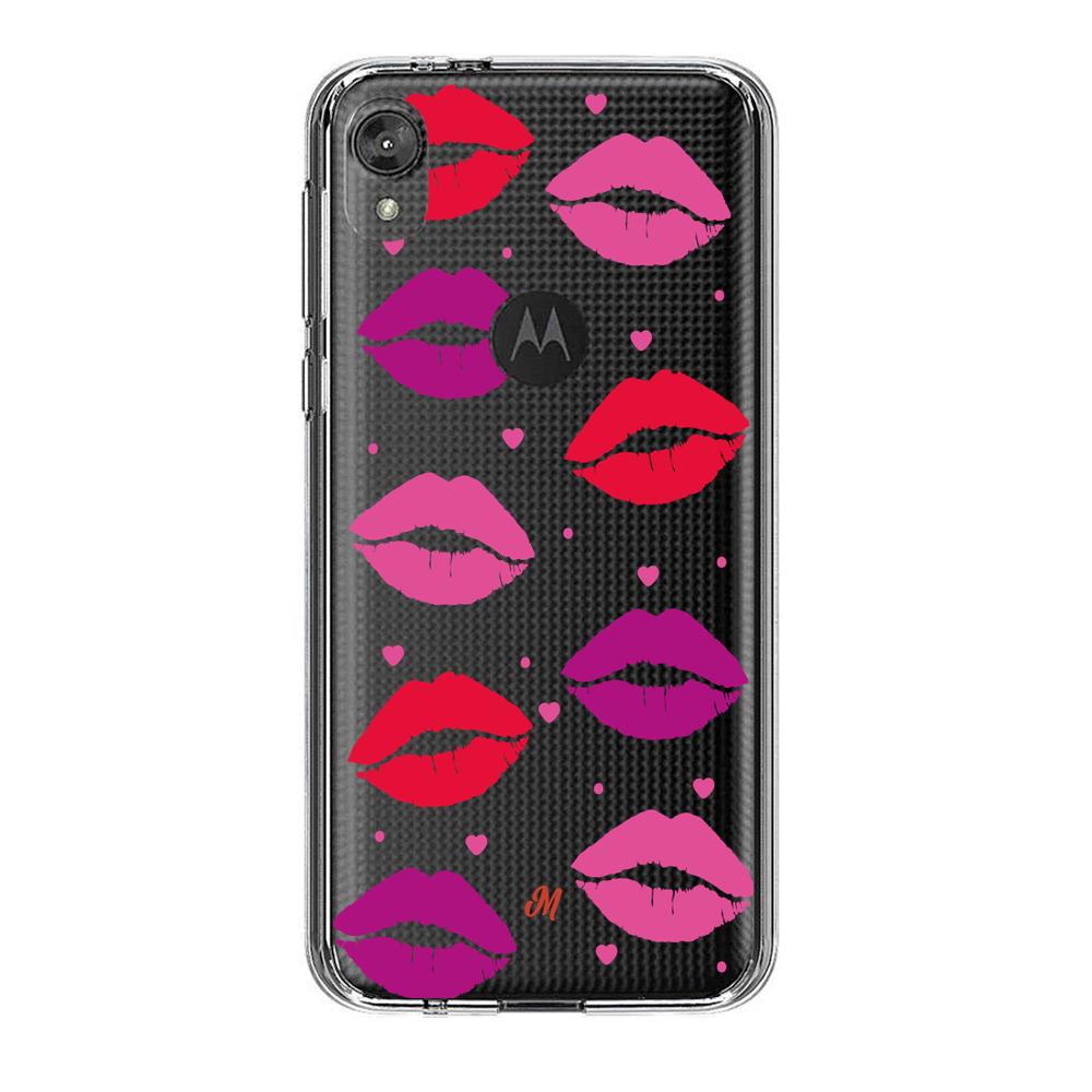Cases para Motorola E6 play Kiss colors - Mandala Cases