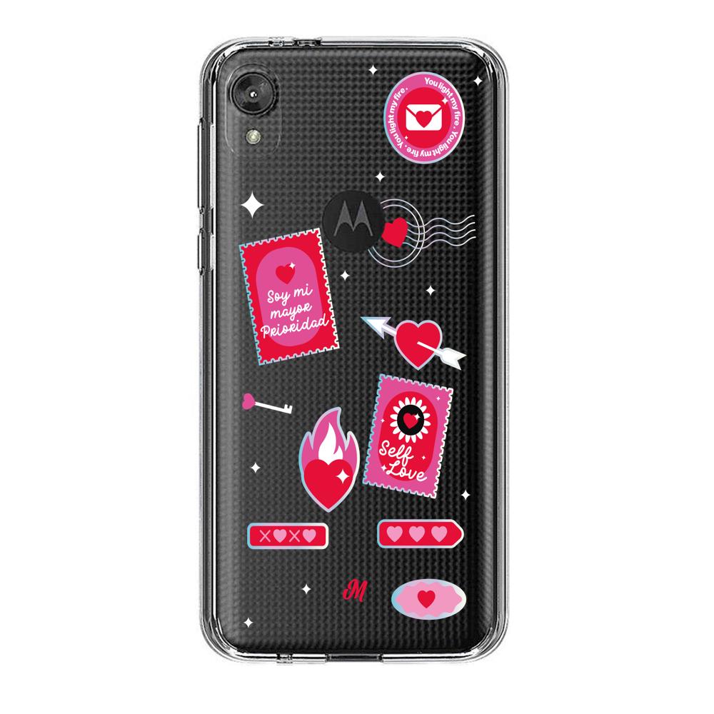 Cases para Motorola E6 play Amor Interior - Mandala Cases